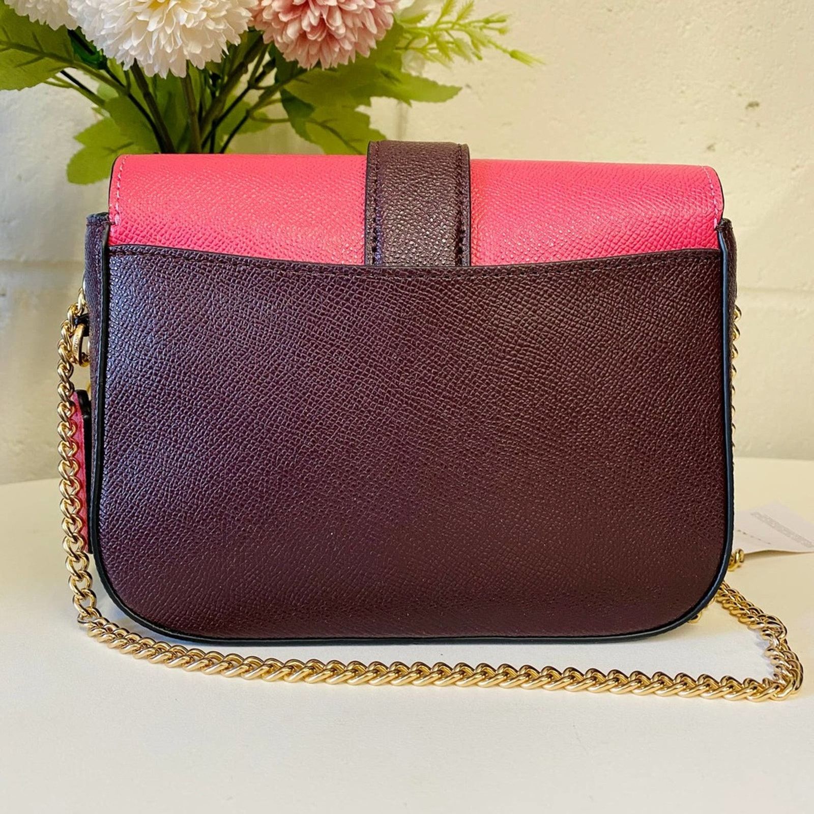 Coach Coach C6796 Gemma Crossbody In Colorblock Strwbrry Size ONE SIZE - 2 Thumbnail