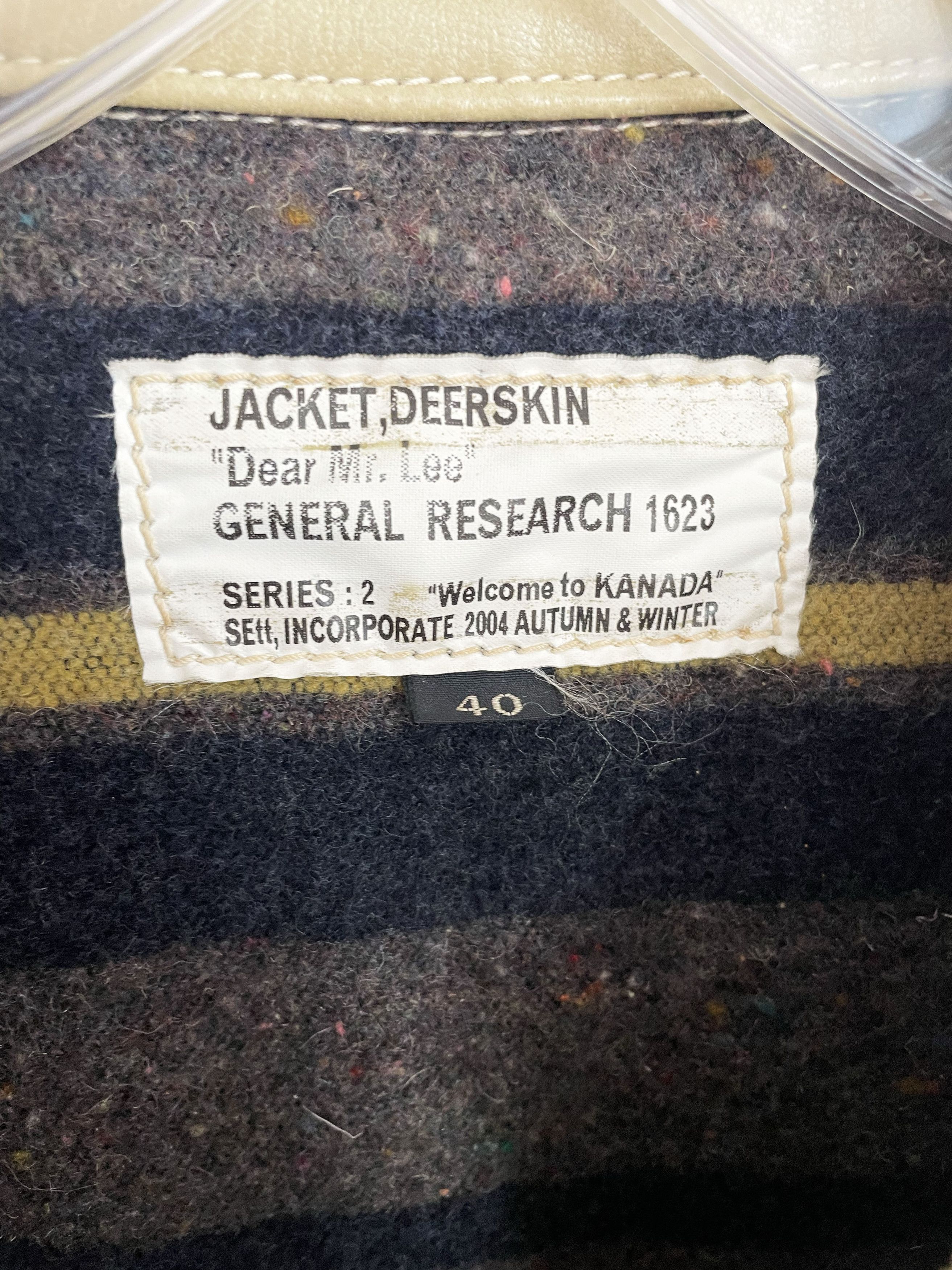 General Research 2004 Leather Jacket Size US L / EU 52-54 / 3 - 7 Thumbnail