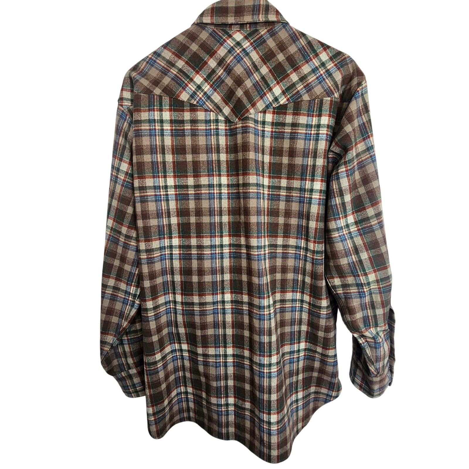 Pendleton Vintage Pendleton Mens High Grade Western Wear Wool Flannel Size US L / EU 52-54 / 3 - 7 Thumbnail