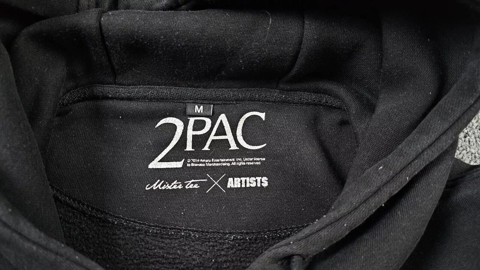 Other Mister Tee Tupac 2Pac Graphic Pullover Hoodie Black Men M Size US M / EU 48-50 / 2 - 5 Thumbnail