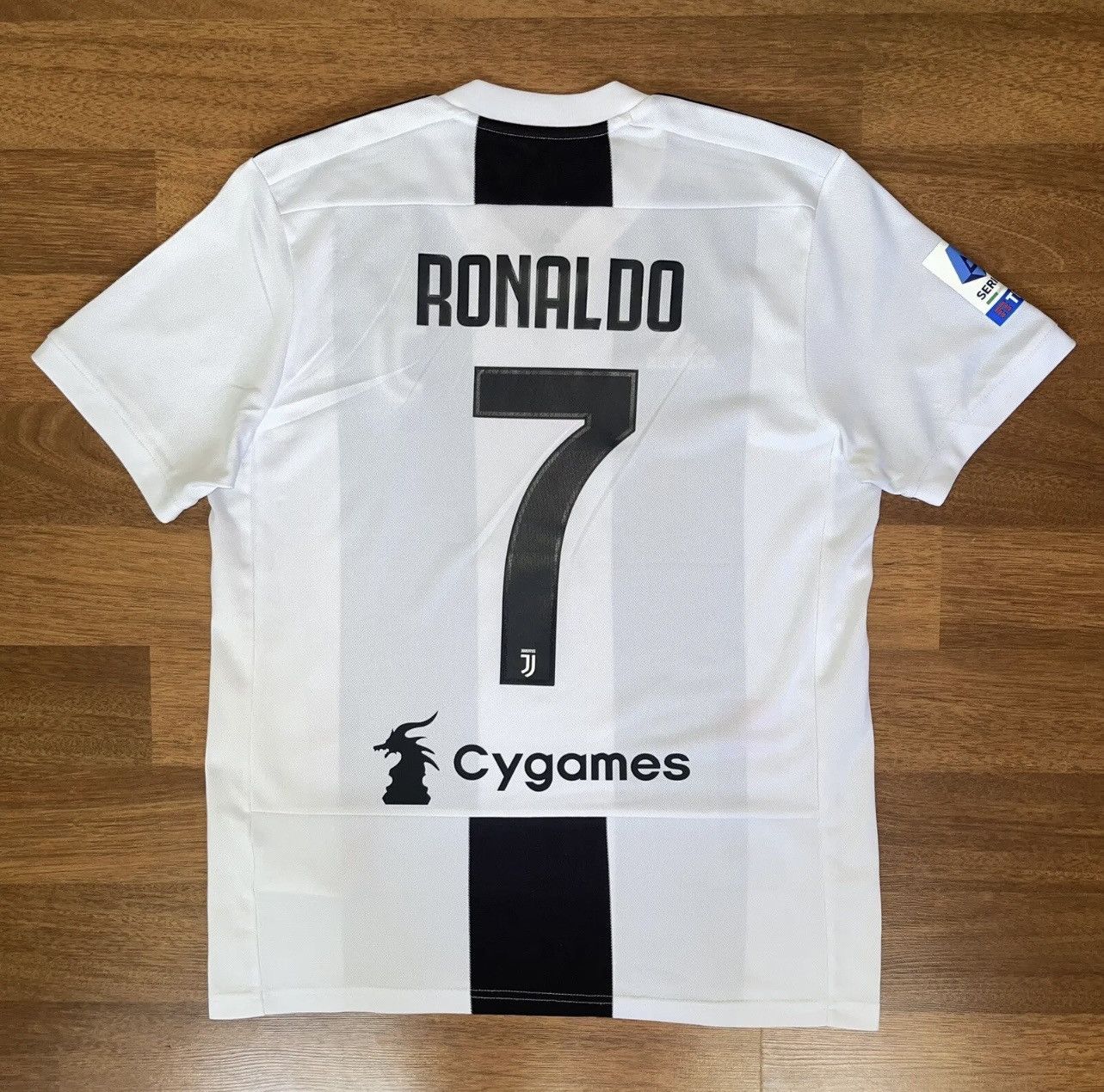 Ronaldo JUVENTUS Jersey XL 2019 Home Shirt CF3489 Soccer adidas