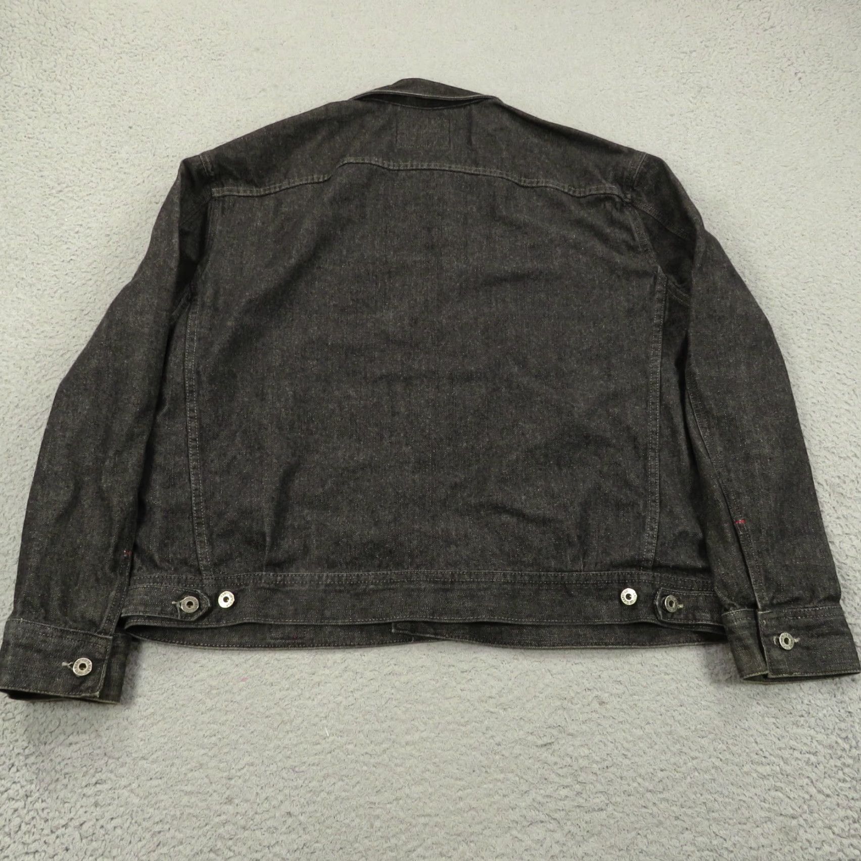 Guess VTG GUESS Denim Jacket Men 3XL Black Type I Trucker 90s 80s Lightweight USA MADE Jacket Size US XXL / EU 58 / 5 - 7 Thumbnail