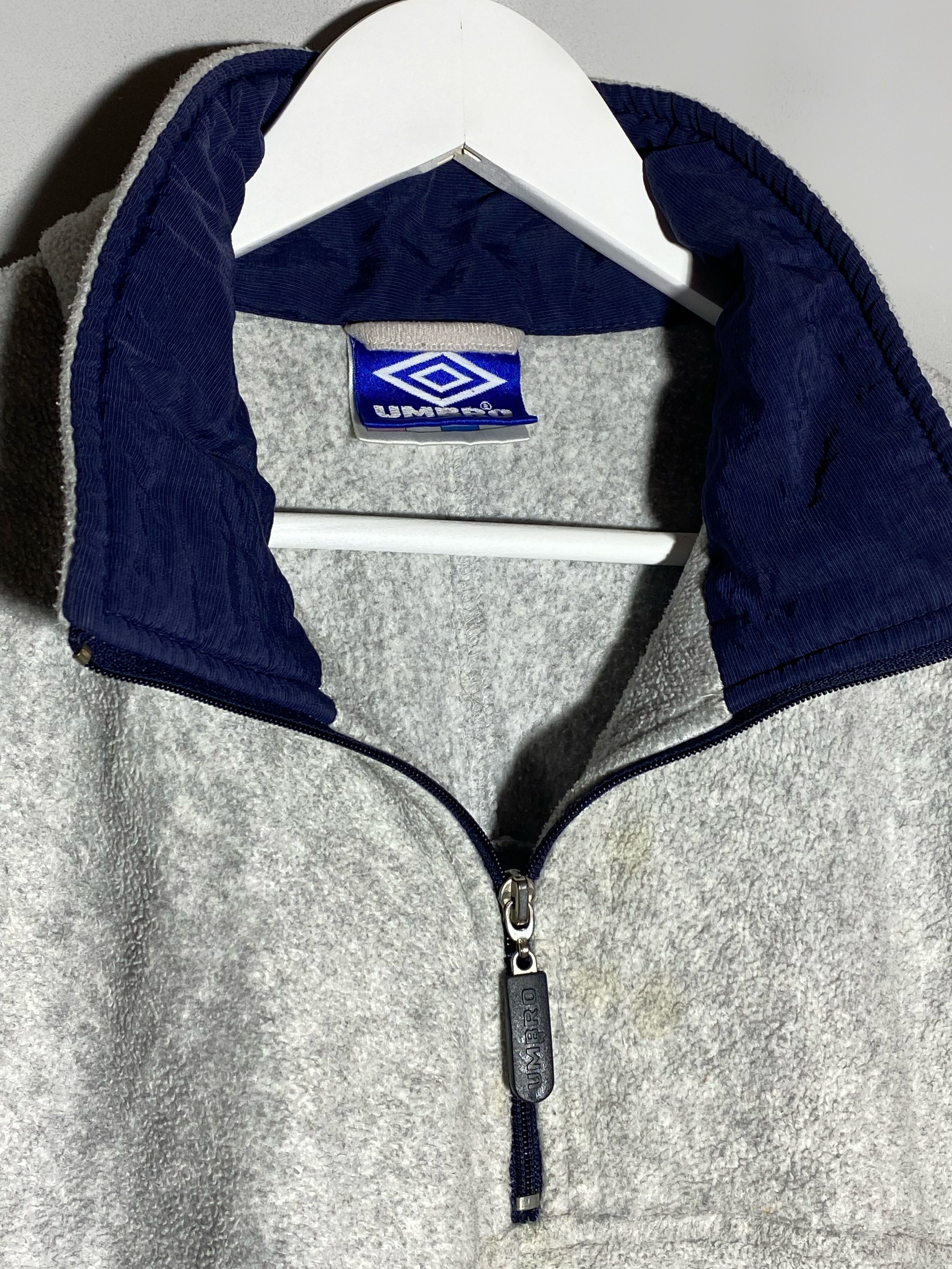 Umbro Vintage 90s Umbro Chelsea FC Fleece Pullover Sweater 1/4 zip Size US M / EU 48-50 / 2 - 8 Thumbnail