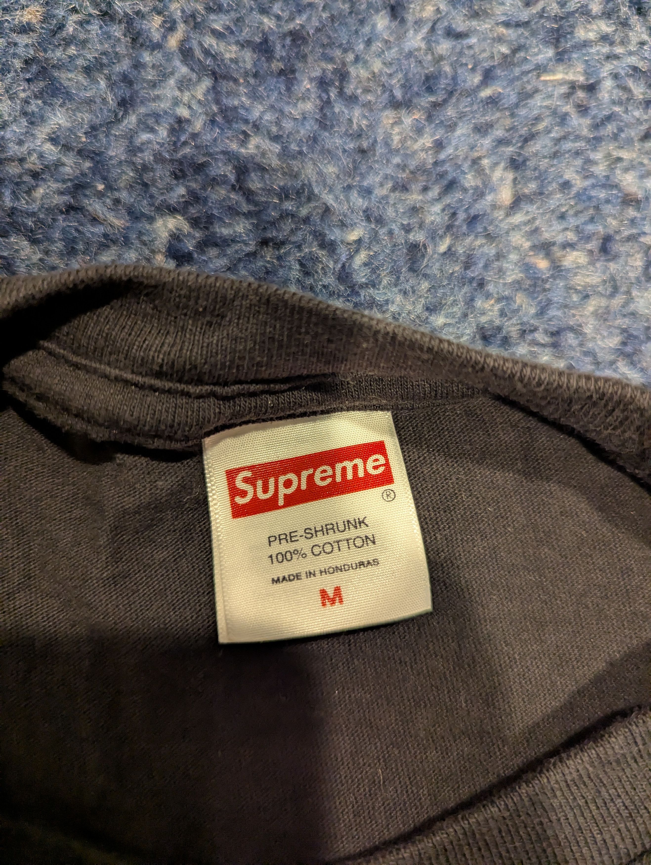 Supreme Supreme Arabic Box Logo Tee Size US M / EU 48-50 / 2 - 2 Thumbnail