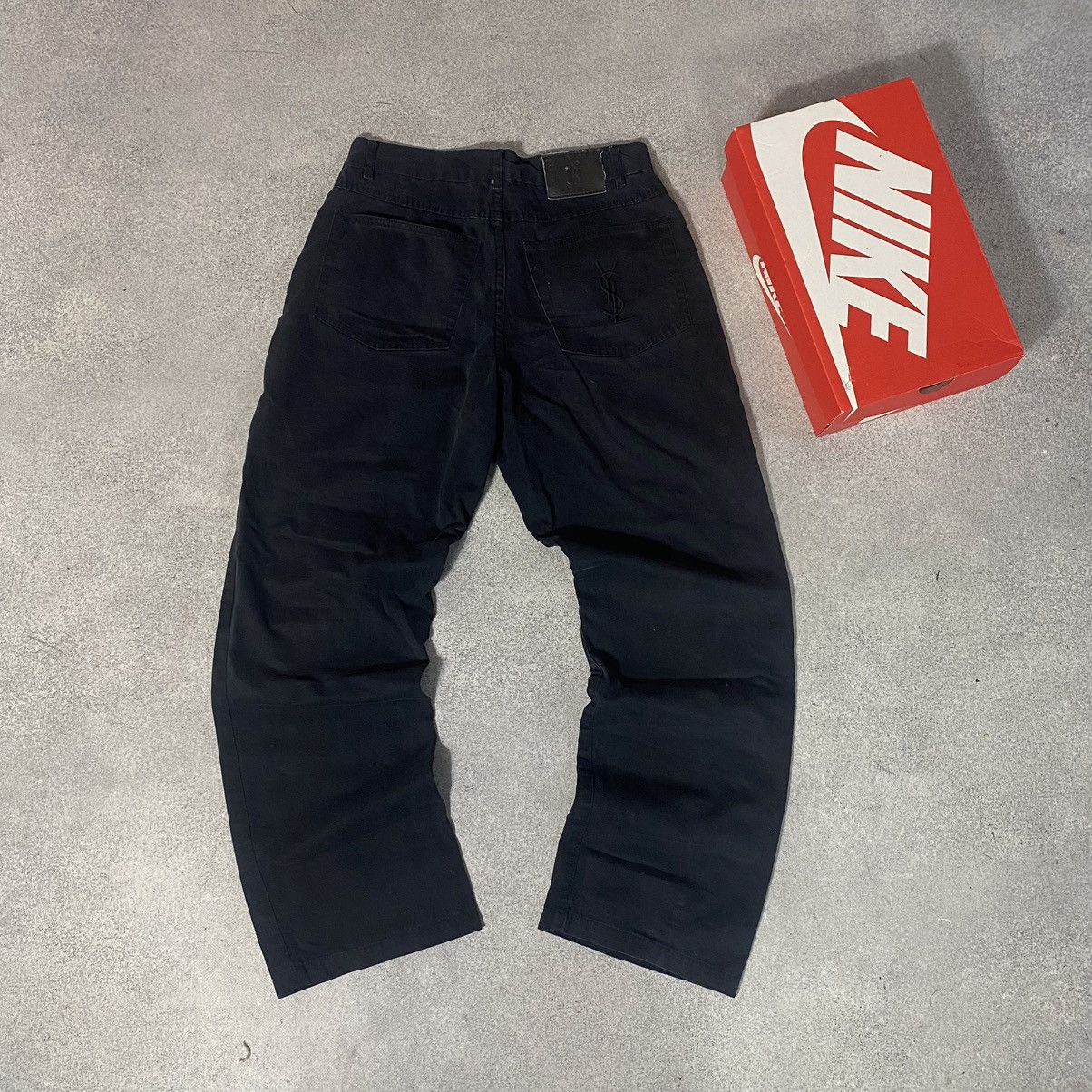 Yves Saint Laurent Black YSL Jeans Pants Yves Saint Laurent Jeans Size US 30 / EU 46 - 1 Thumbnail