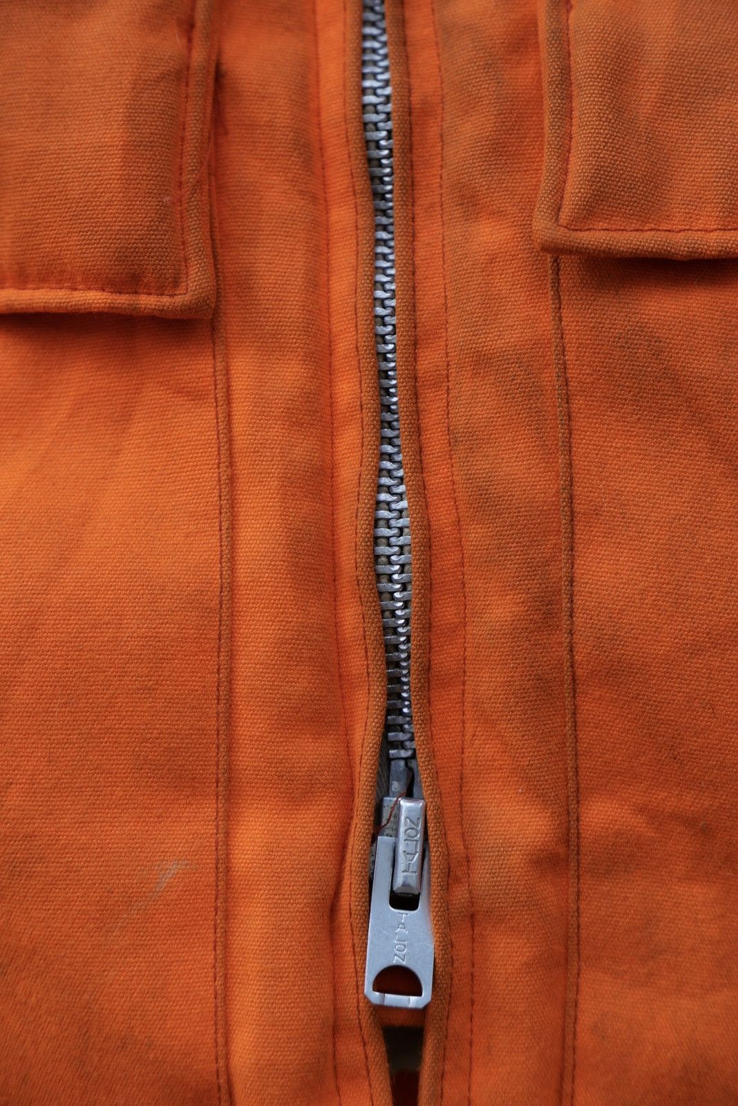 Vintage × Woolrich Woolen Mills 70s Distressed Down Hunting Jacket Size US L / EU 52-54 / 3 - 4 Thumbnail
