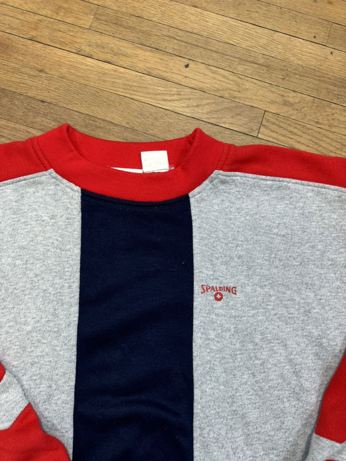 Spalding × Vintage Vintage Two Tone Spalding Sweatshirt Size US M / EU 48-50 / 2 - 2 Thumbnail