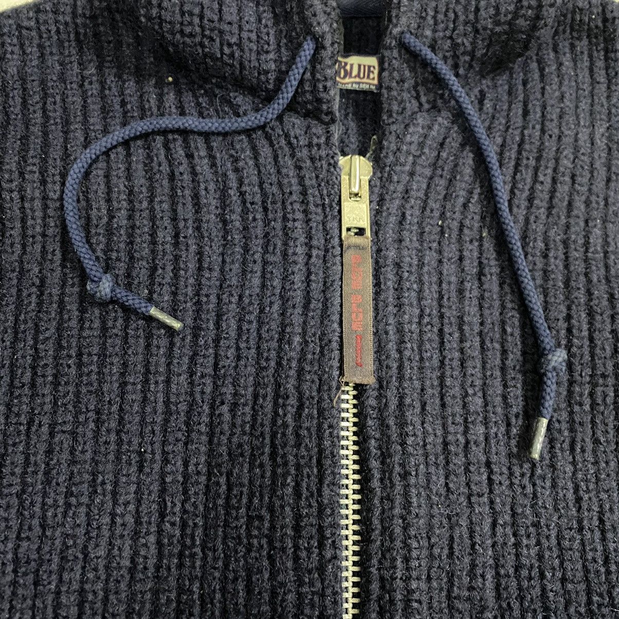 Blue Blue Japan Blue Blue indigo heavy knit hoodie jacket Size US M / EU 48-50 / 2 - 9 Thumbnail