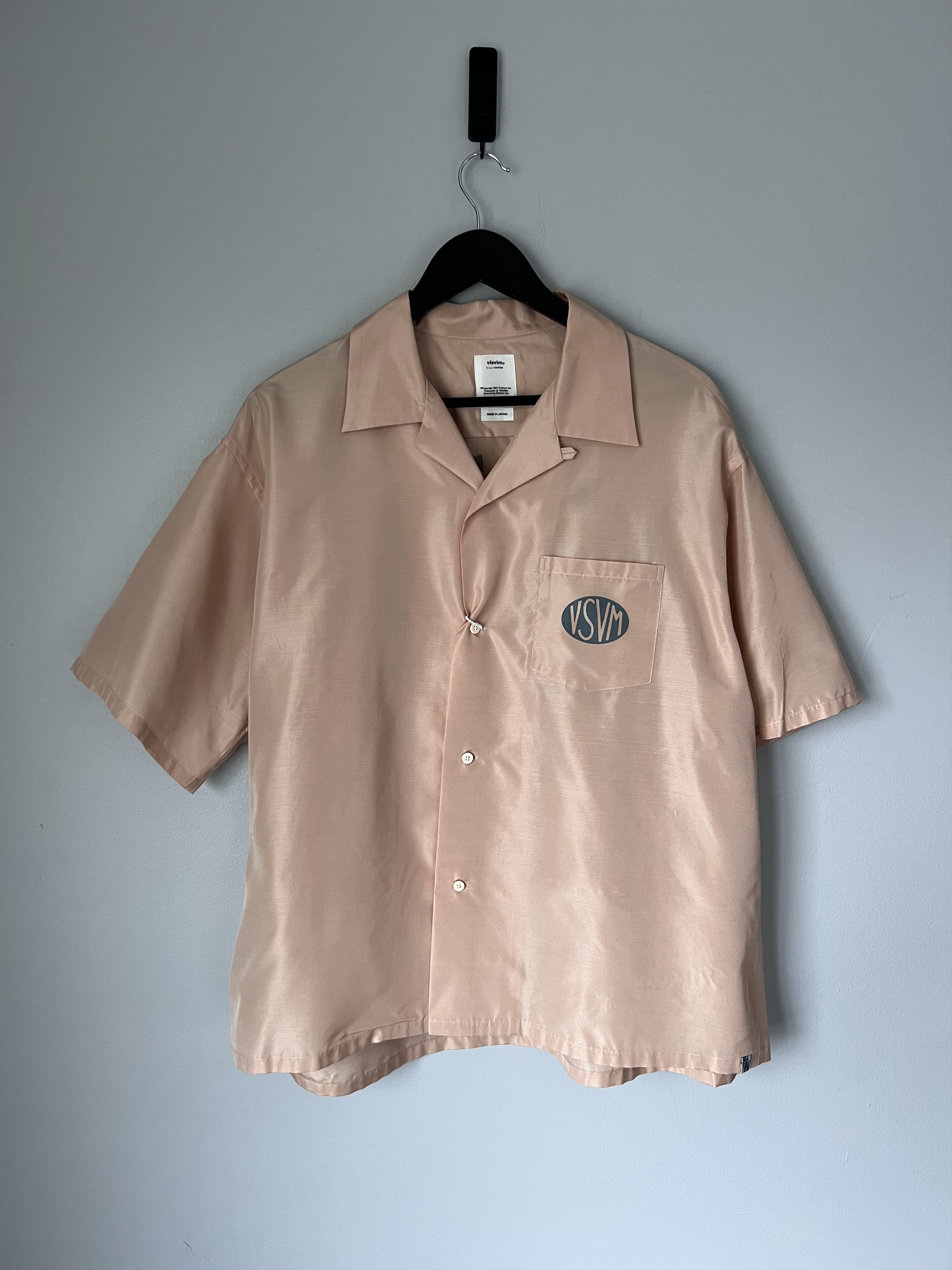 Visvim Visvim Silk Crosby Shirt in Pink Size US L / EU 52-54 / 3 - 3 Thumbnail