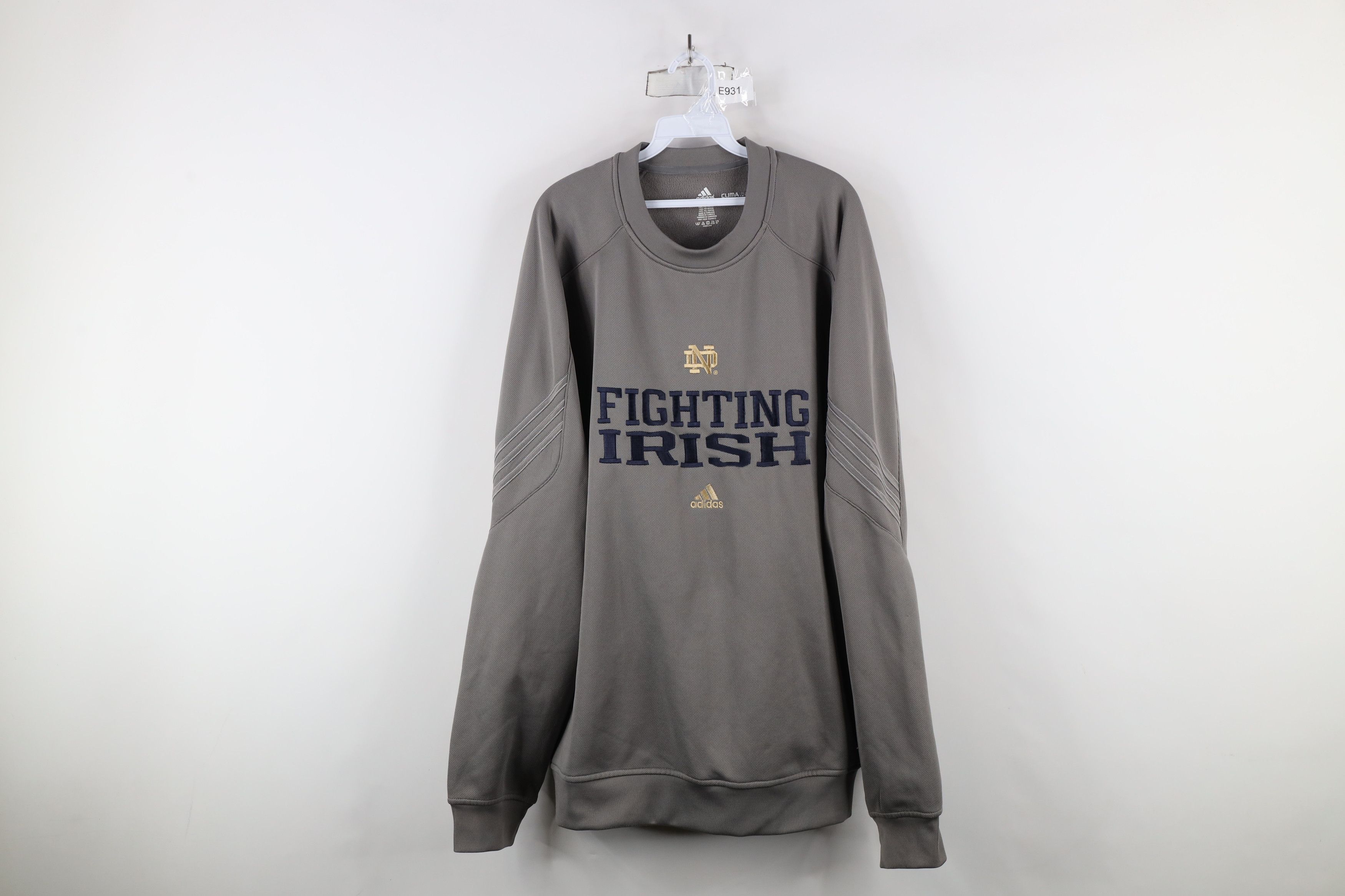 Adidas × Vintage Adidas Dame University Football Fleece Lined Sweatshirt Size US XXL / EU 58 / 5 - 1 Thumbnail