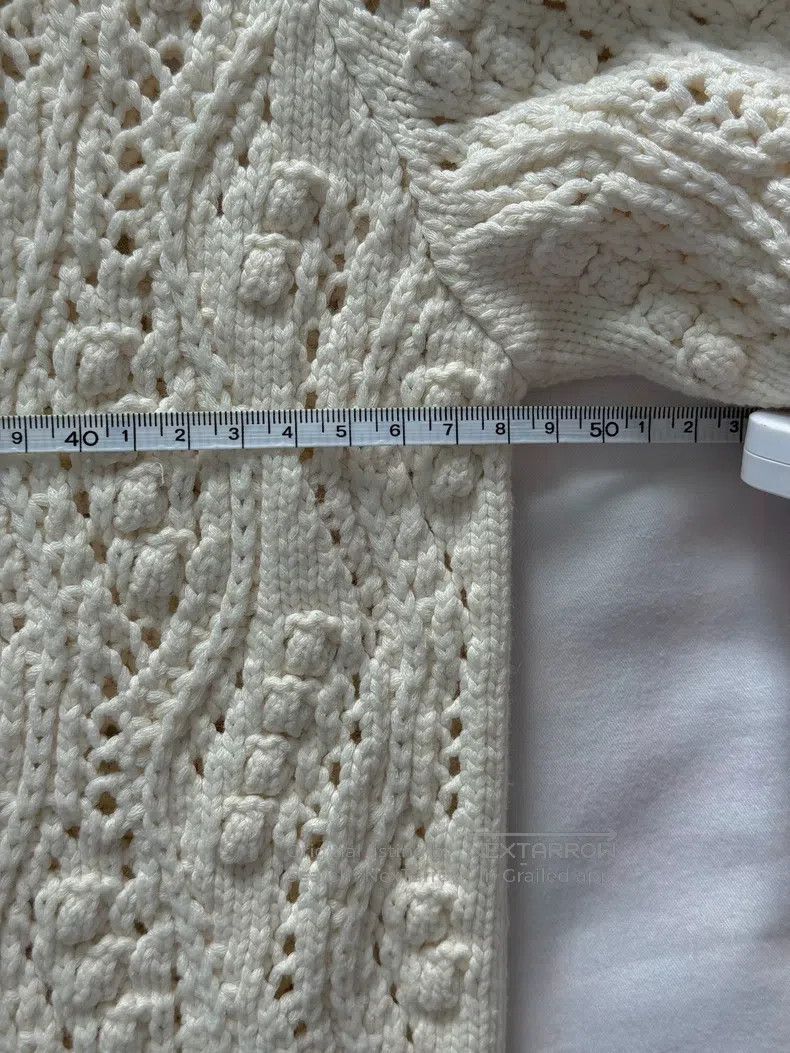 Saint Laurent Paris Saint Laurent Paris Women's Cutout Knit Sweater Size XS / US 0-2 / IT 36-38 - 8 Thumbnail