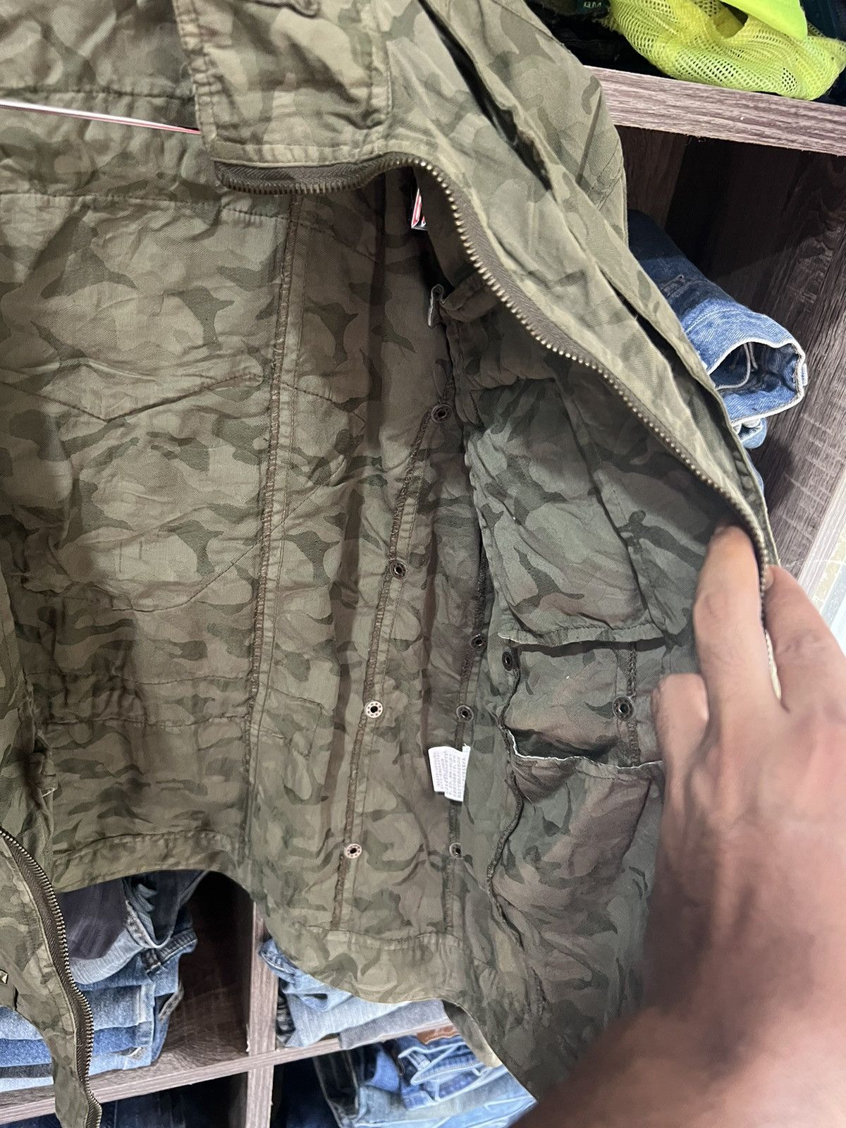 Other 🔥Rare Camo Bondage Zipper Jacket Size US M / EU 48-50 / 2 - 15 Thumbnail