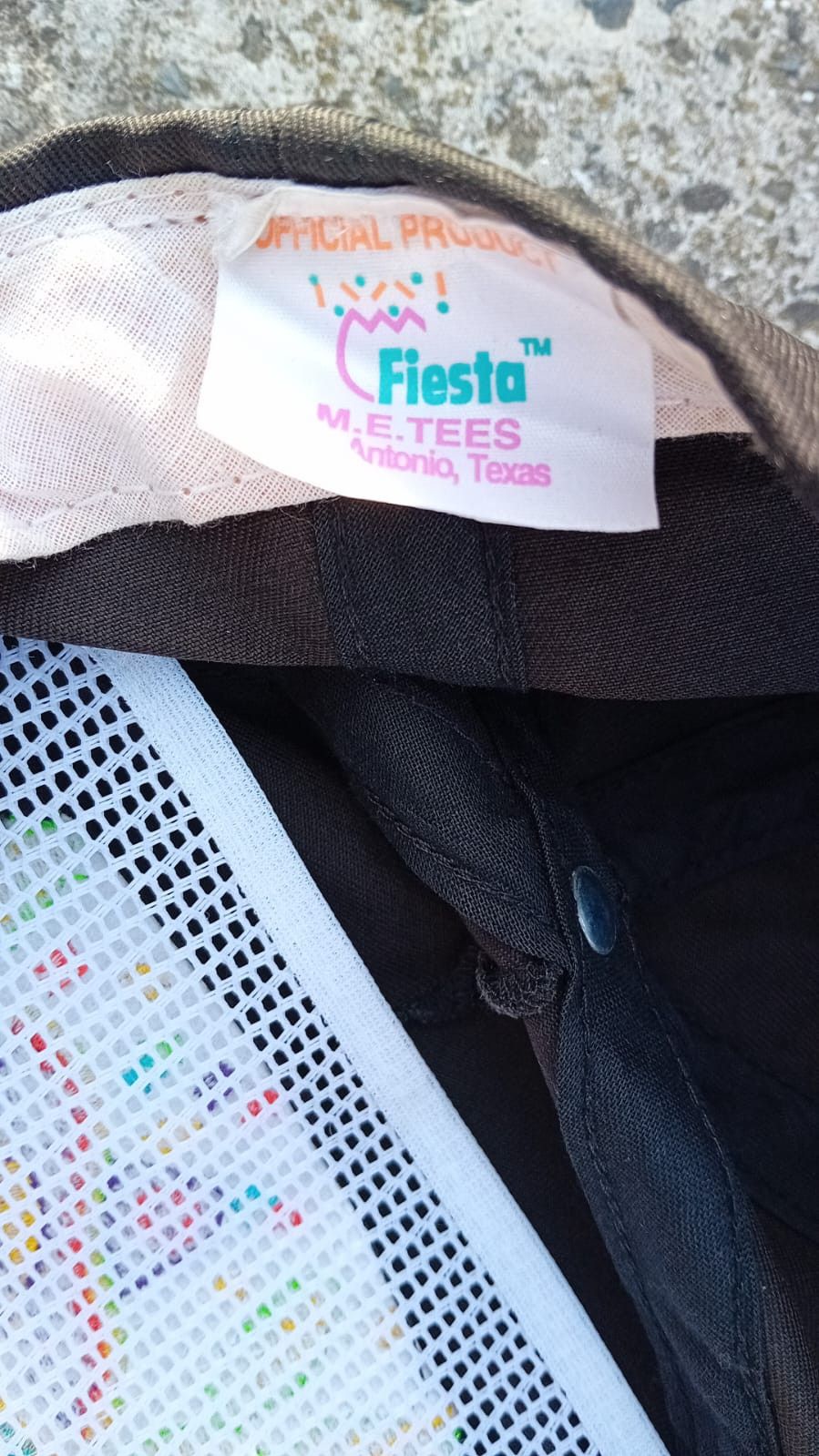 Vintage Fiesta San Antonio Texas 1994 Vintage Strapback Hat Size ONE SIZE - 7 Thumbnail