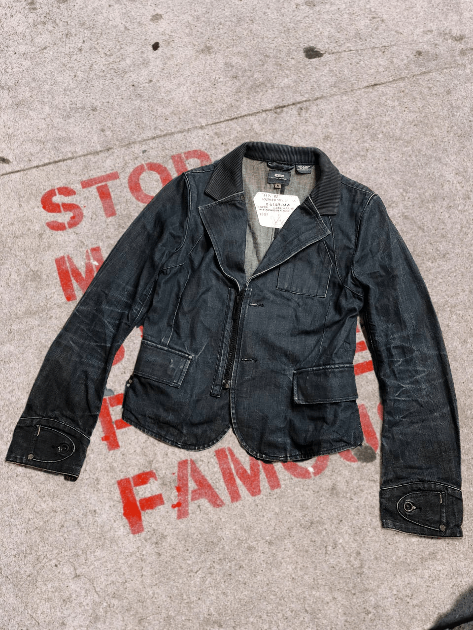 G-Star VINTAGE G STAR AvantGarde Denim Jacket Jeans Size M / US 6-8 / IT 42-44 - 1 Thumbnail