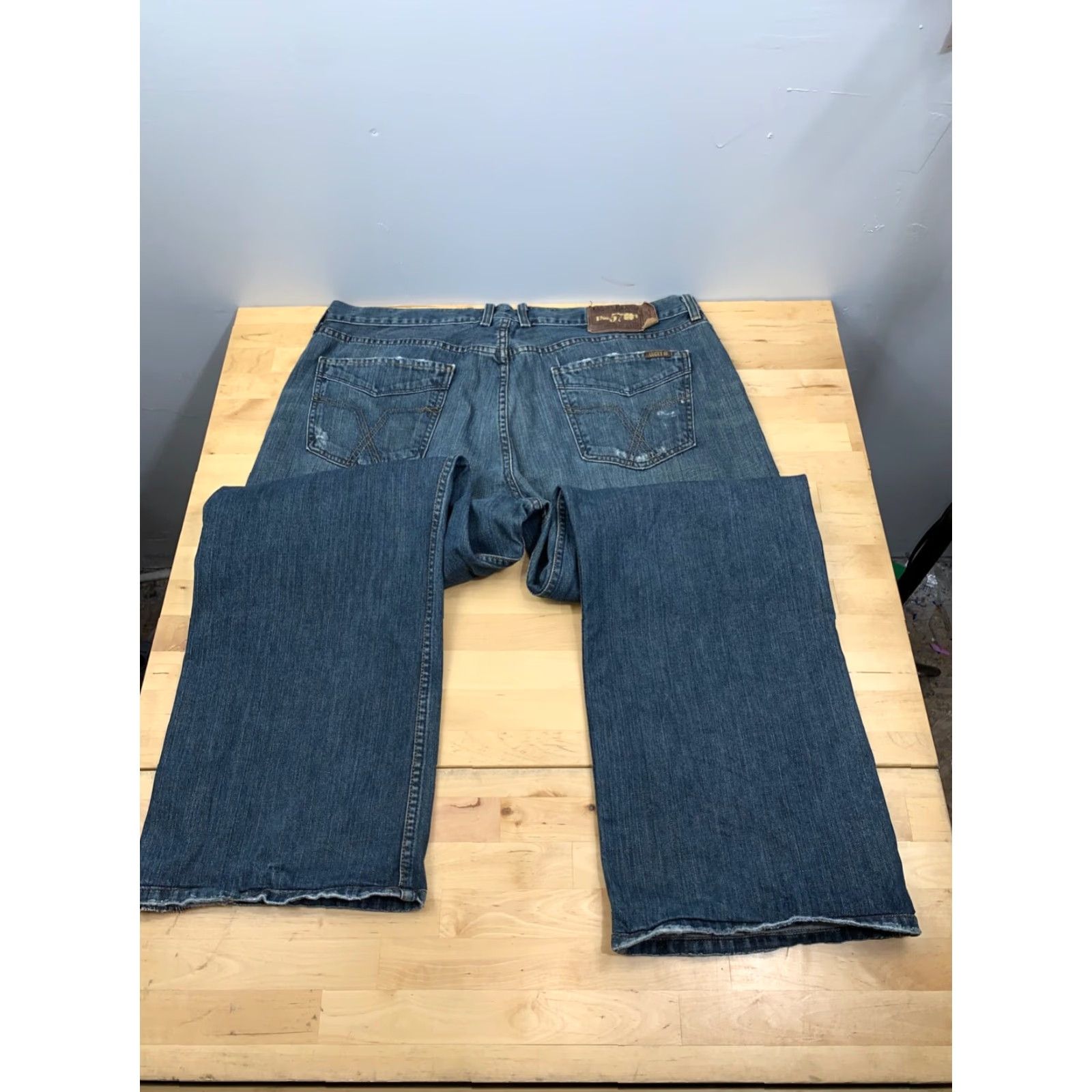 Lucky Brand Lucky Brand Jeans Men Blue 38x31 Dungarees Santa Fe 5716 Straight Regular Cold? Size US 38 / EU 54 - 4 Thumbnail