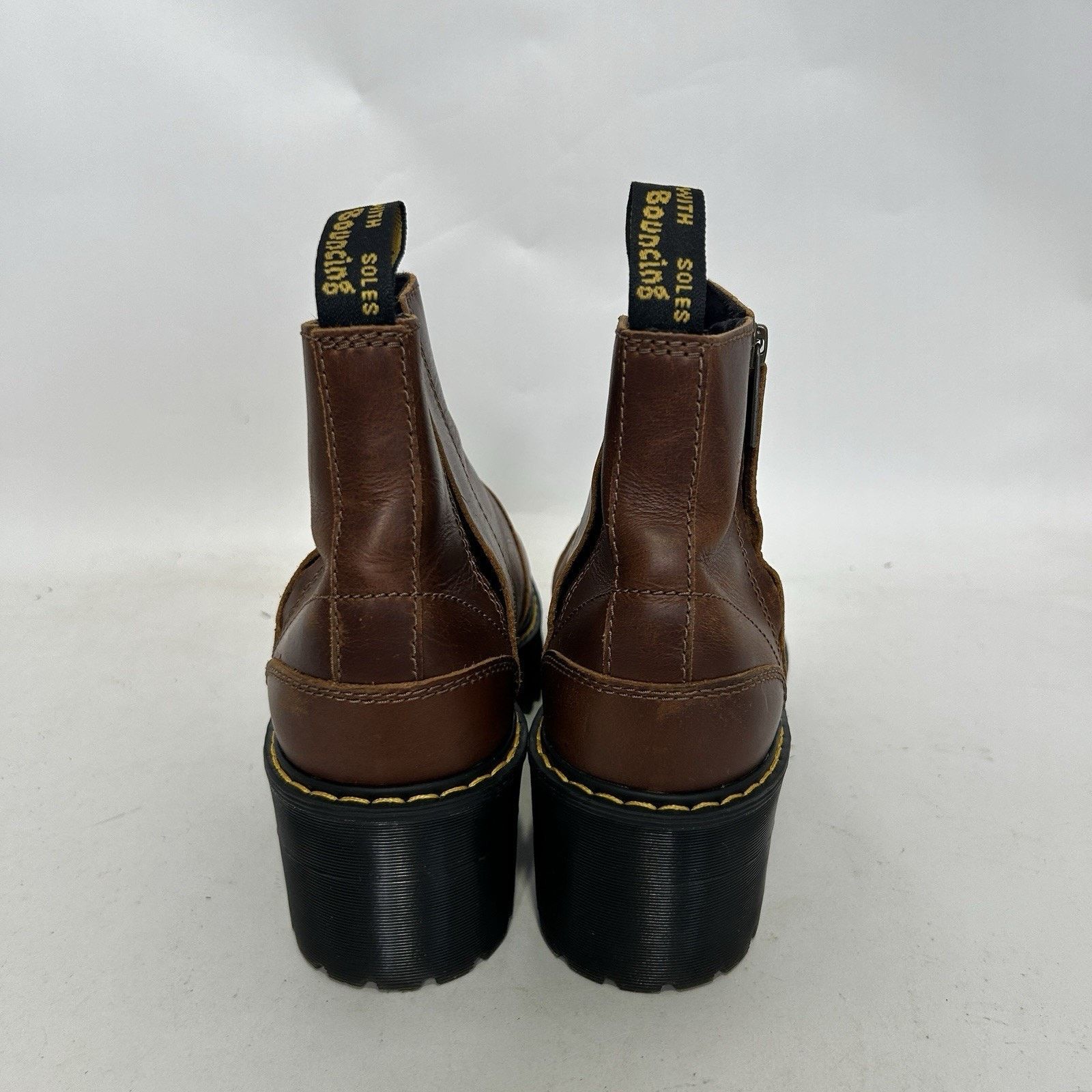Dr. Martens Dr. Martens Rometty II Platform Zip-Up Chelsea Boots “Brown” Size US 9 / IT 39 - 5 Thumbnail