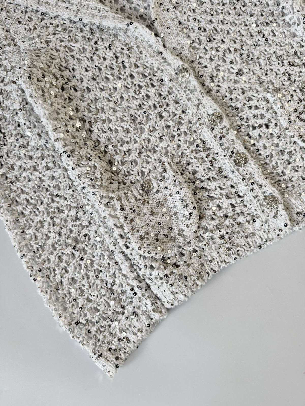 Chanel Chanel Cotton Cardigan 2023 Collection Size XXS / US 00 / IT 34 - 5 Thumbnail