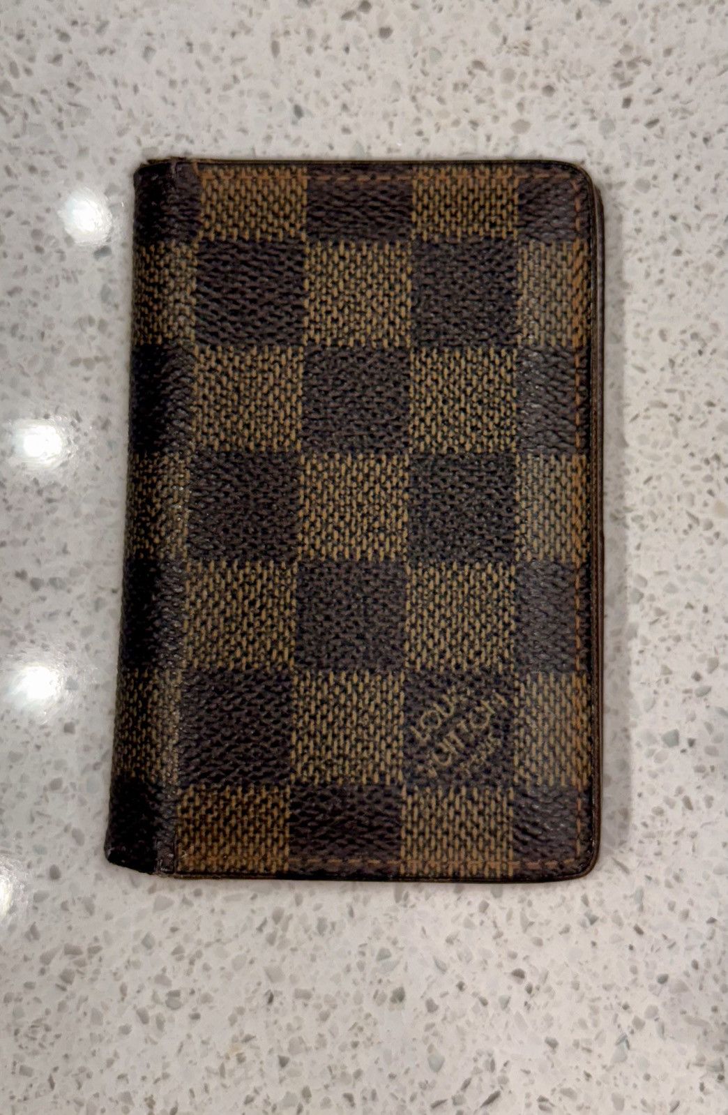 Louis Vuitton Ebene Damier Pocket Organizer