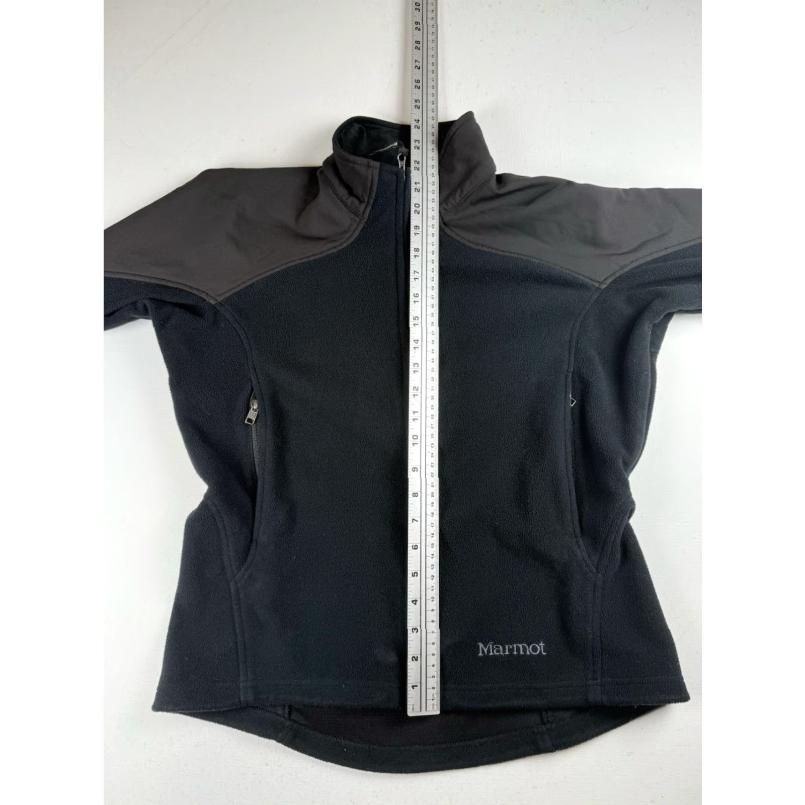 Marmot Marmot Womens Jacket Full Zip Windstopper Fleece Black Medium Zip Up Outdoor Casual Size M / US 6-8 / IT 42-44 - 5 Thumbnail