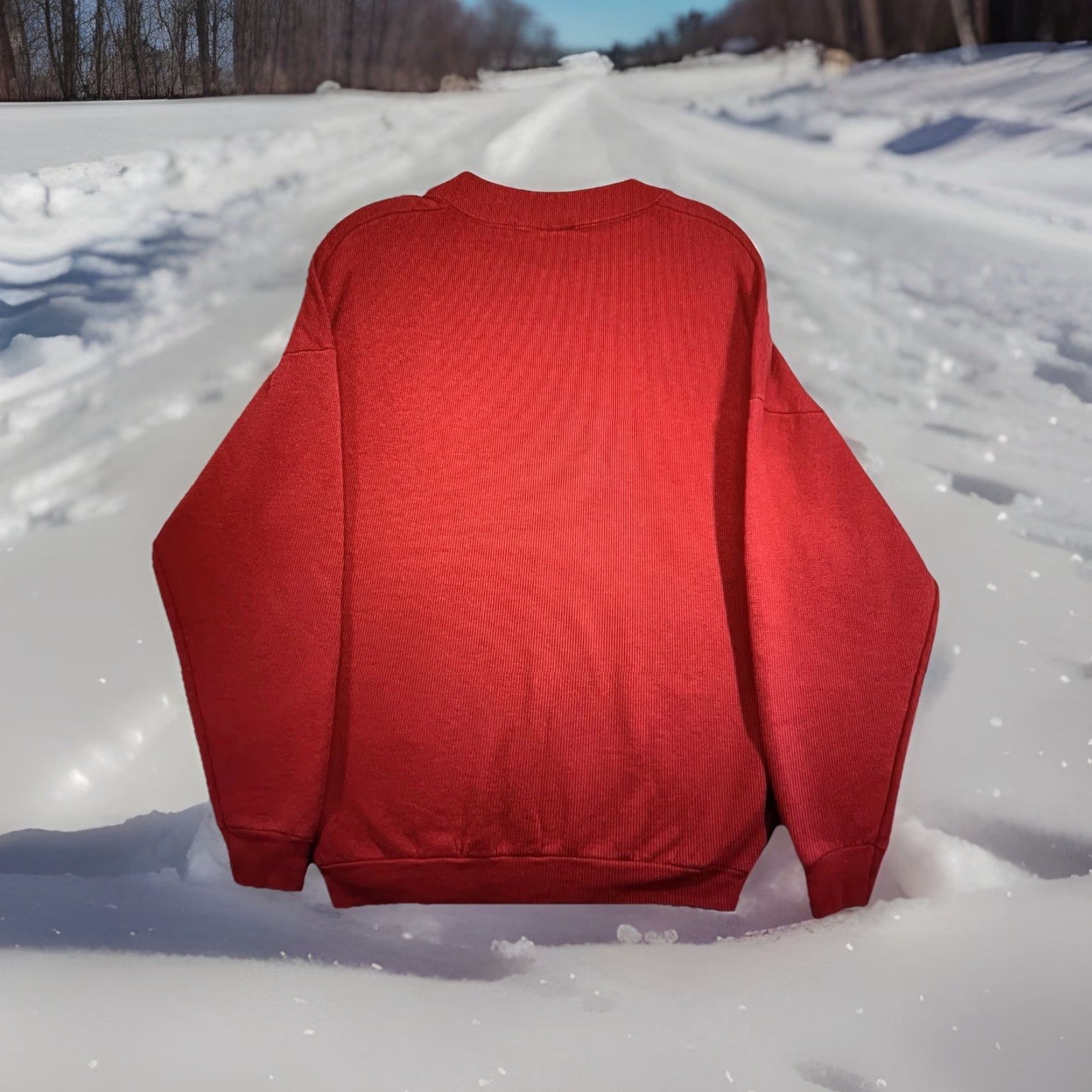 Vintage Vintage Christmas Sweatshirt Adult Large 90s Mistletoe Holiday Humor KISS ME Size US L / EU 52-54 / 3 - 2 Thumbnail