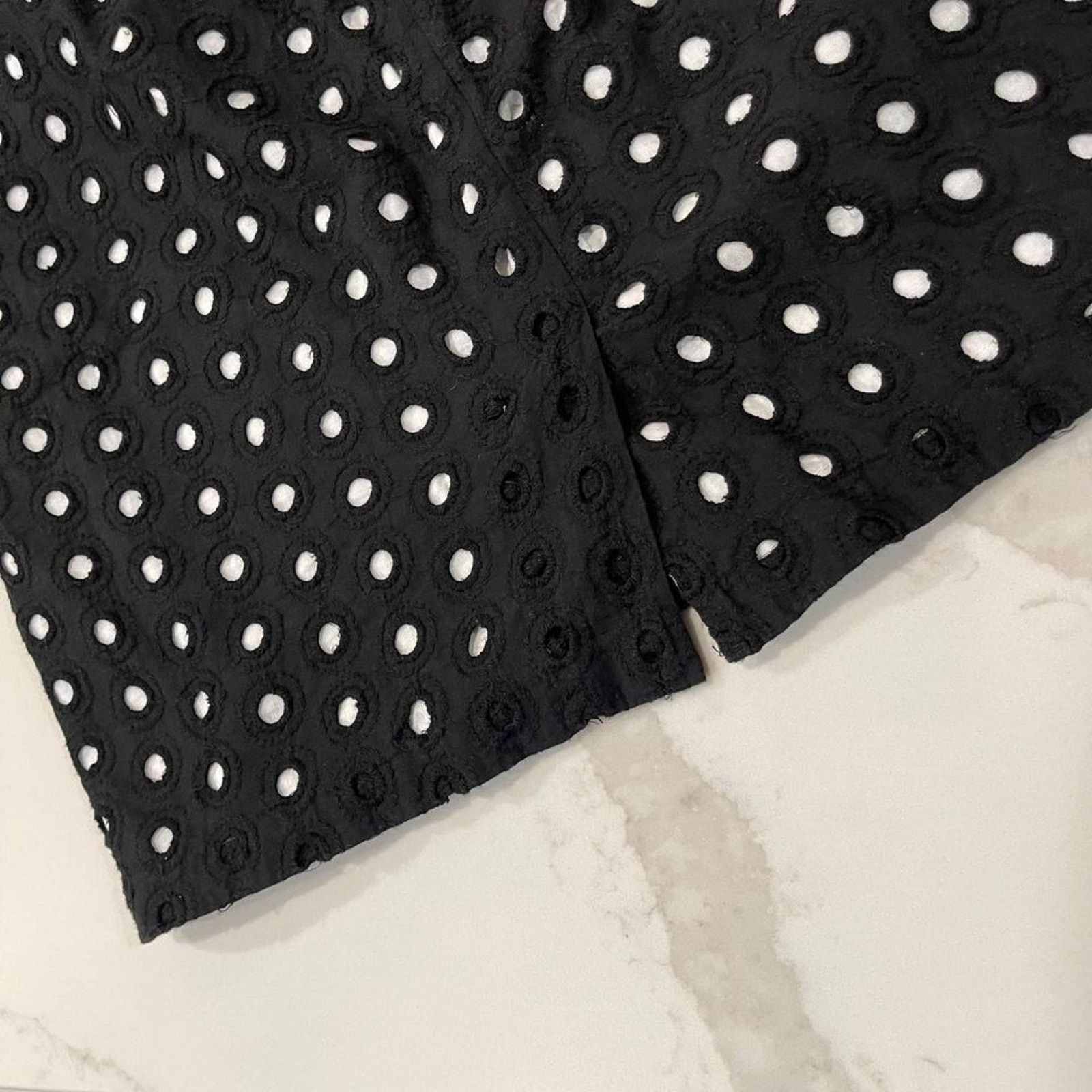 Loft Ann Taylor LOFT Polka Dot Mini Skirt Pockets Women's 6 Size 28" / US 6 / IT 42 - 5 Thumbnail