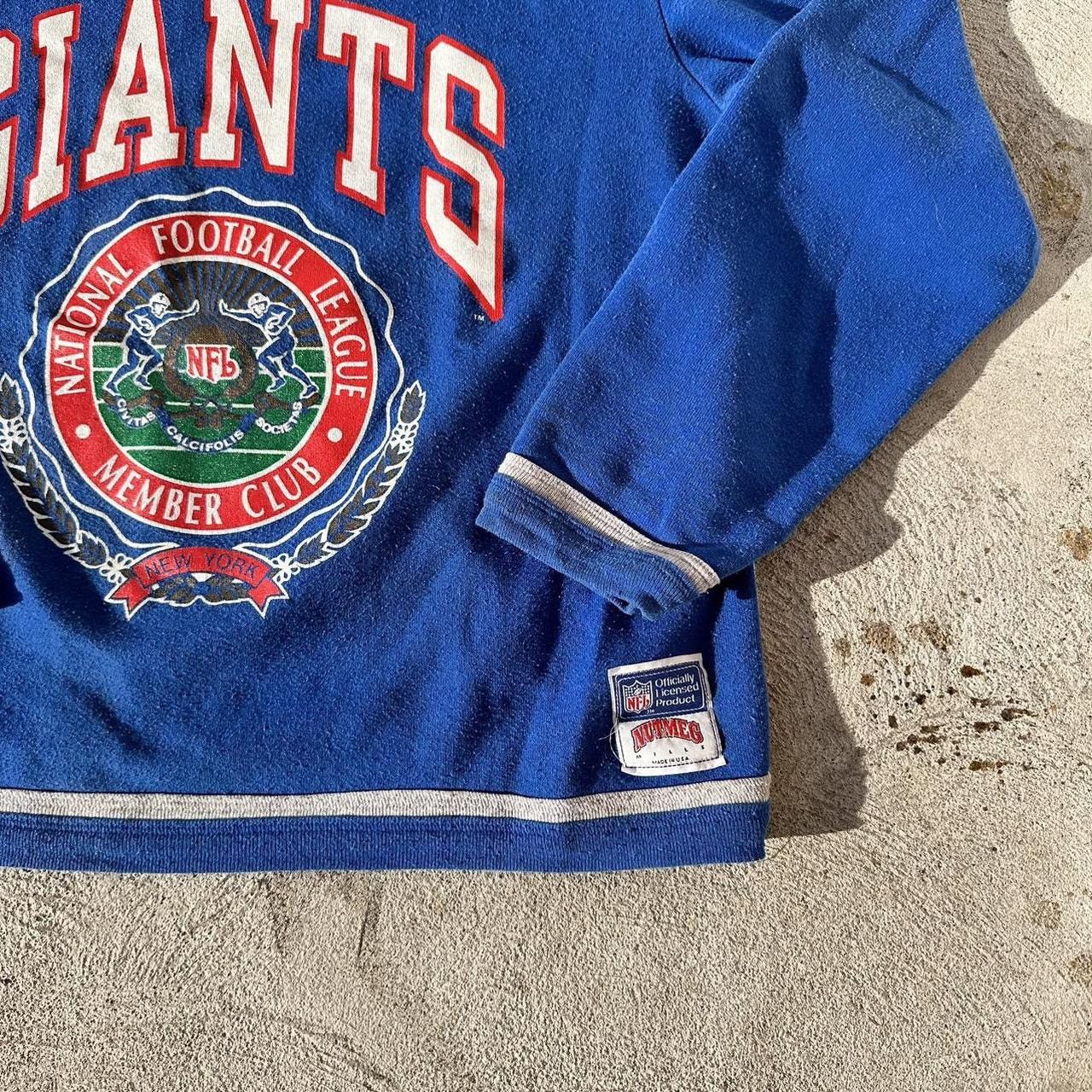 Nutmeg Vintage 90s Nutmeg Mills New York Giants crewneck sweatshirt Size US M / EU 48-50 / 2 - 4 Thumbnail