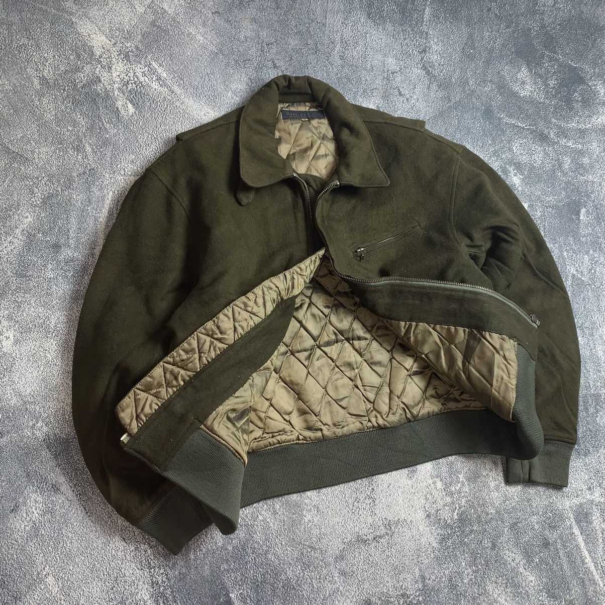 Designer × Japanese Brand × Vintage Harold’s Gear Biker Wool Jacket Size US M / EU 48-50 / 2 - 7 Thumbnail