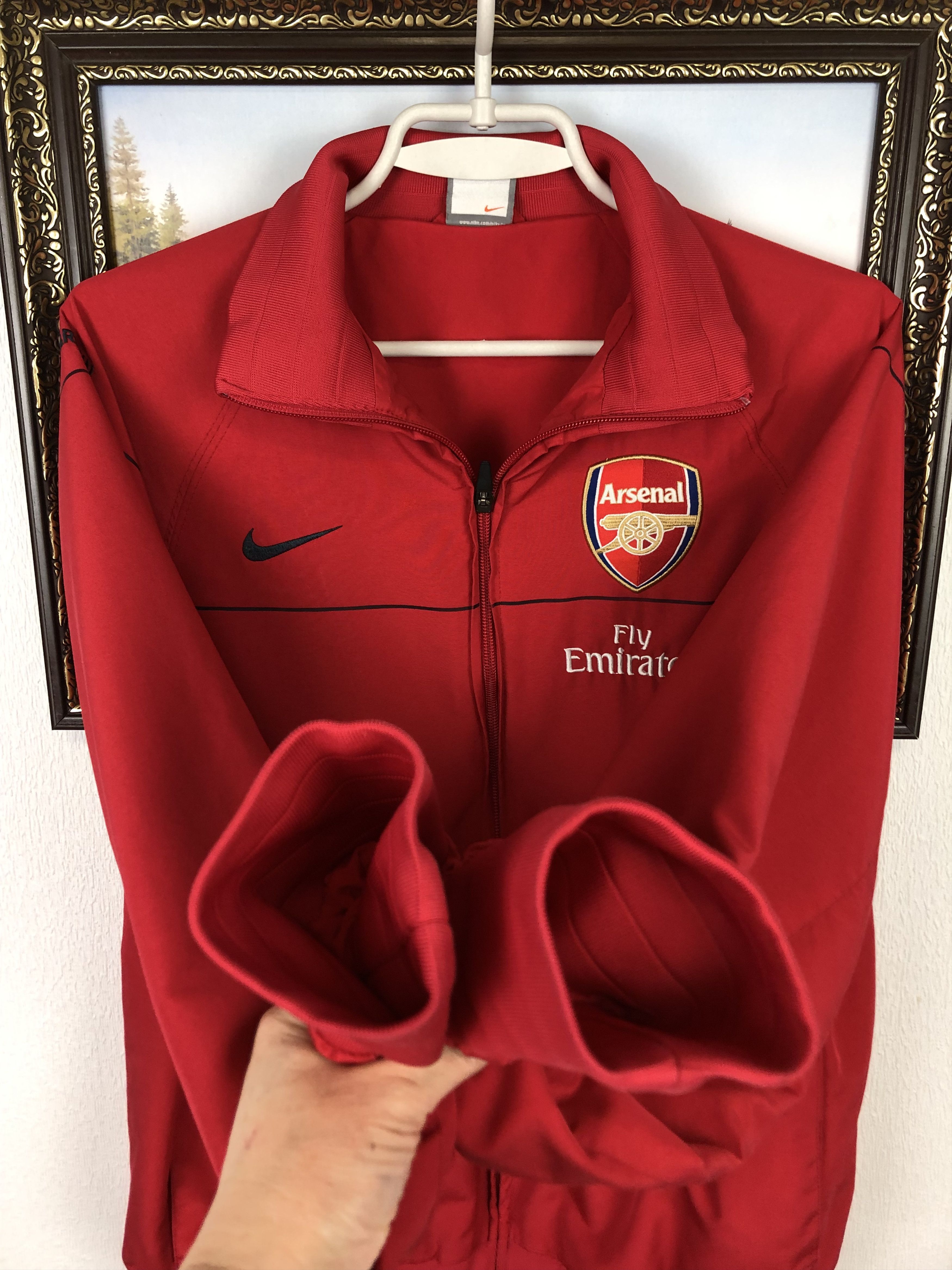 Nike Vintage Nike Arsenal Football Jacket Soccer Track Top Size US M / EU 48-50 / 2 - 6 Thumbnail