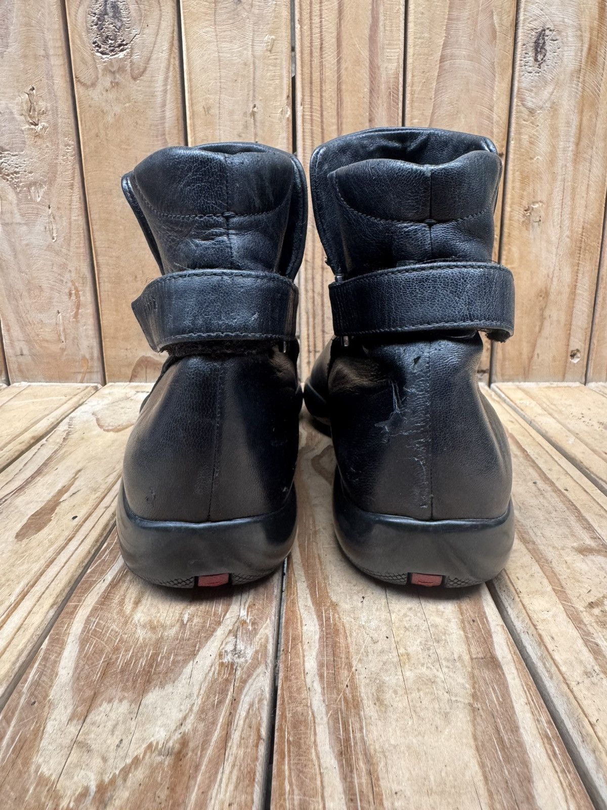 Prada PRADA Sports Black Black Women’s Boots USA 8.5 UK 5.5 Size US 8.5 / IT 38.5 - 9 Thumbnail