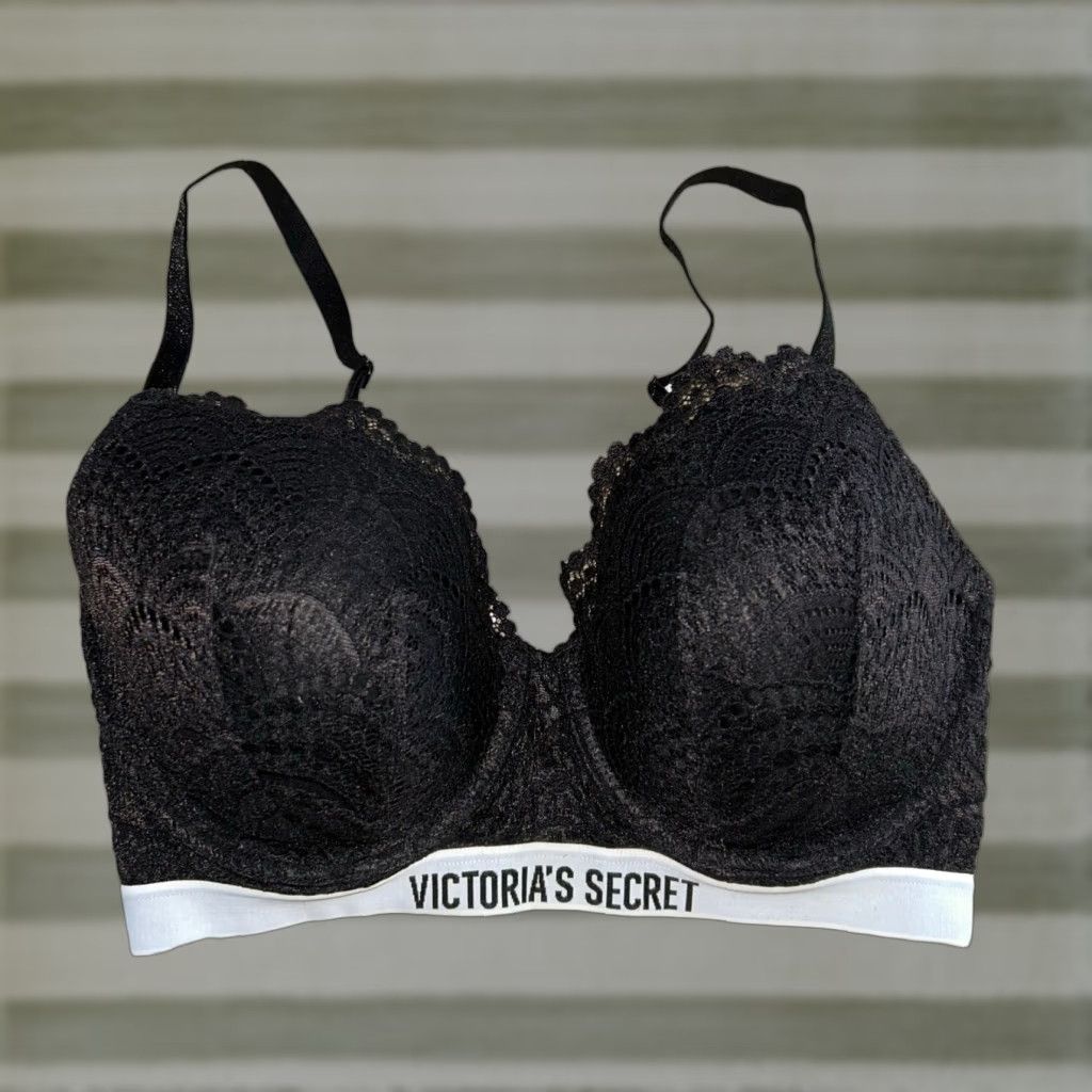 Victoria's Secret Victoria’s Secret Perfect Shape Push Up Bra Black ...