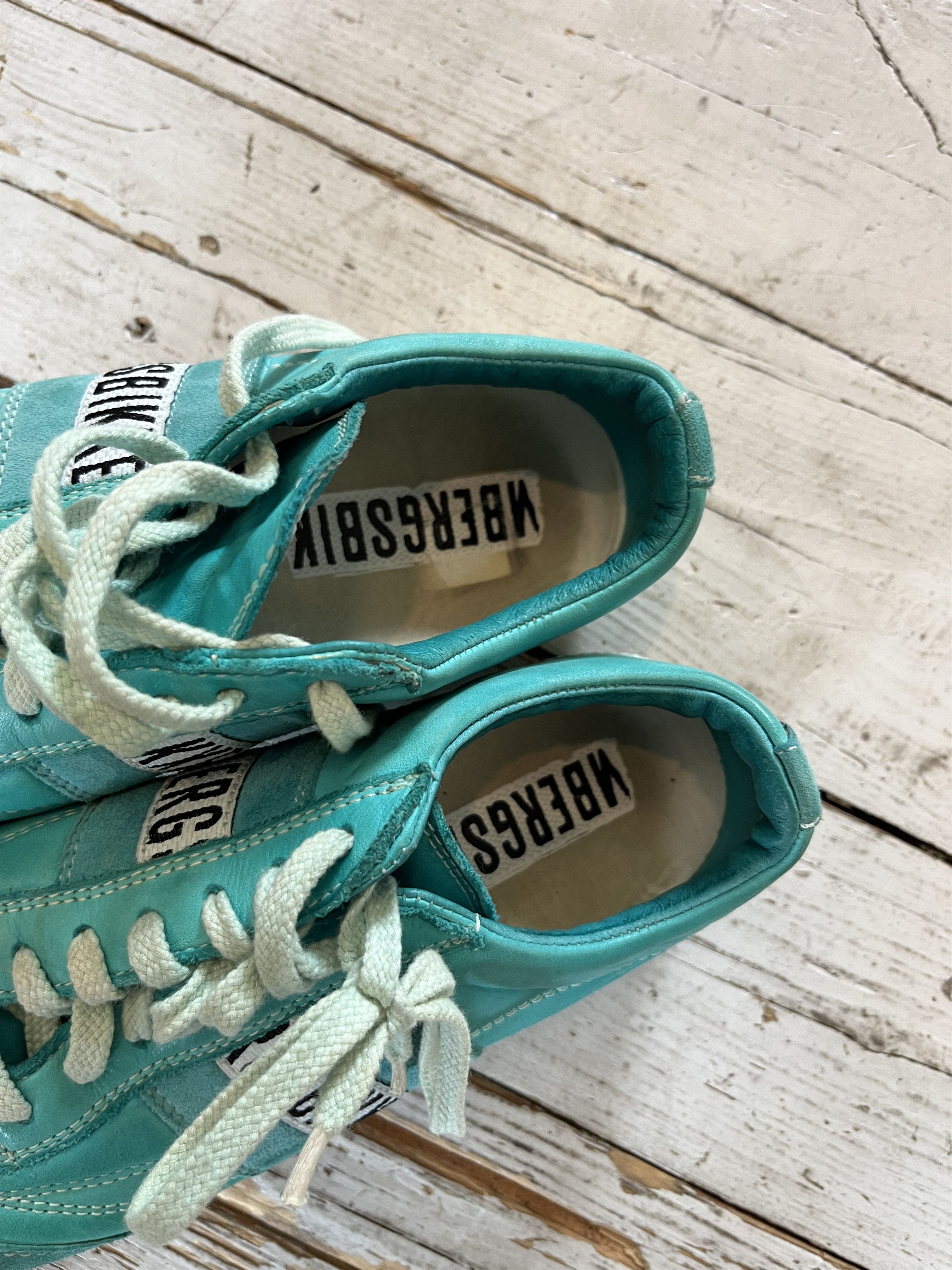 Designer × Dirk Bikkembergs Vintage Dirk Bikkembergs 106 Track&Field Low Top Sneakers Size US 5.5 / EU 38 - 7 Thumbnail