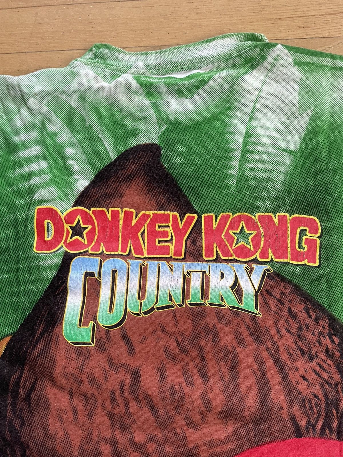 Nintendo × Vintage Vintage Donkey Kong Country all over print Size US XL / EU 56 / 4 - 7 Thumbnail