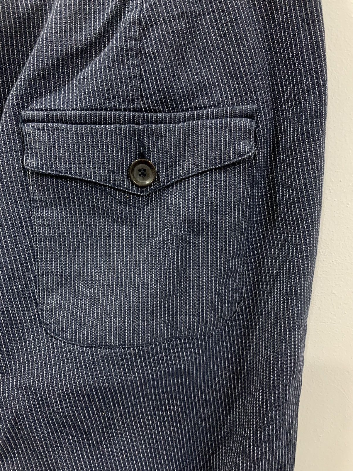 Oliver Spencer OLIVER SPENCER DRAWSTRING- STRIPED TROUSERS Size US 33 - 10 Thumbnail
