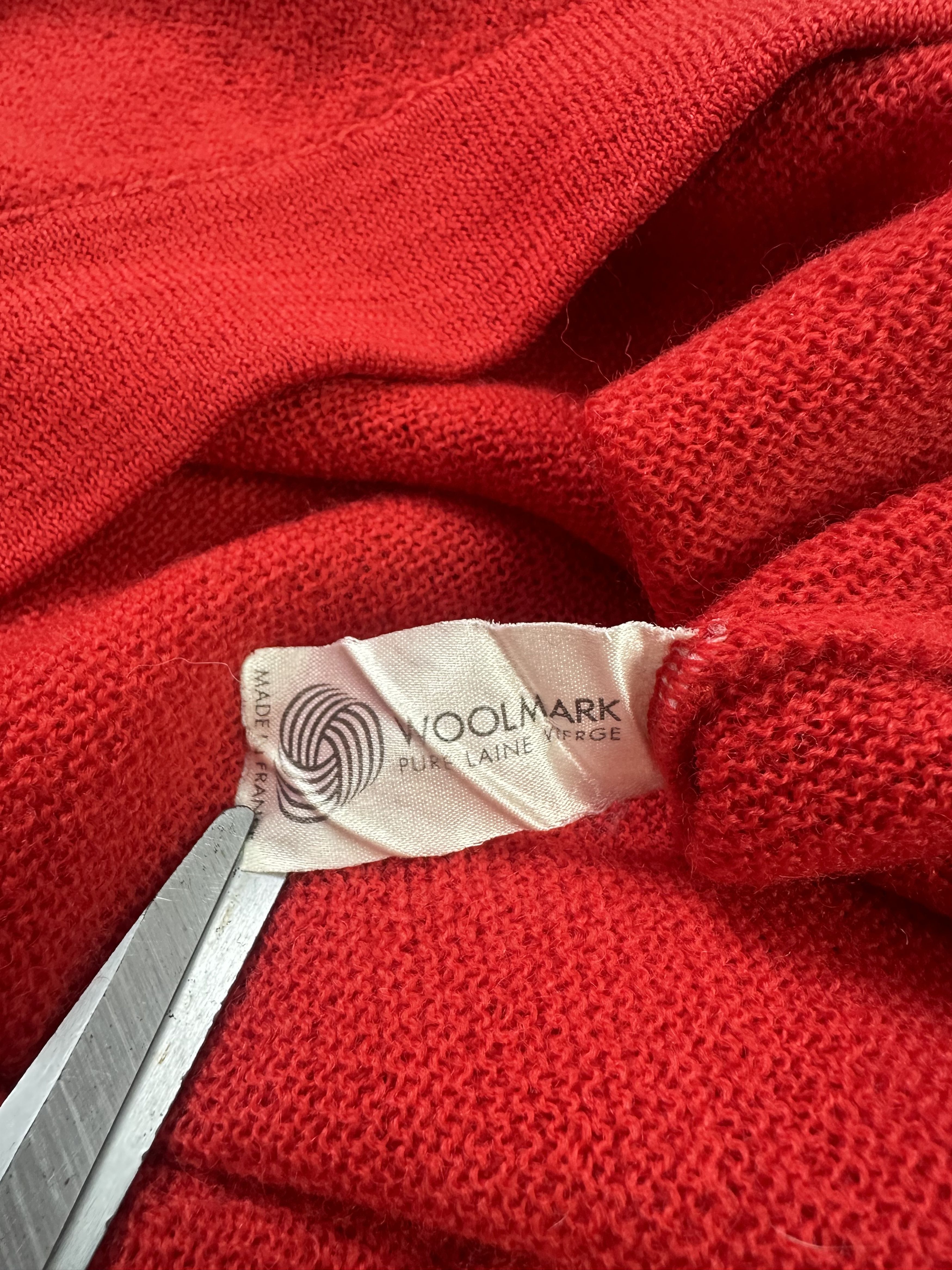 Lacoste × Vintage Lacoste wool sweater boxy fit Size US L / EU 52-54 / 3 - 5 Thumbnail