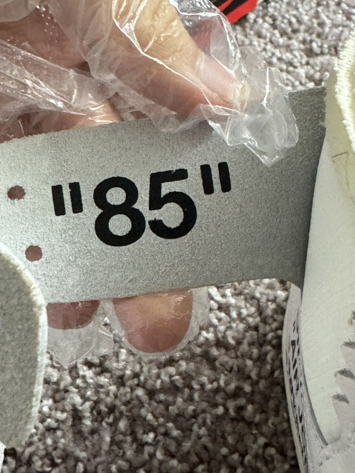 Jordan Brand × Off-White Off-White x Air Jordan 1 Euro **SOLD** Size US 11.5 / EU 44-45 - 16 Thumbnail
