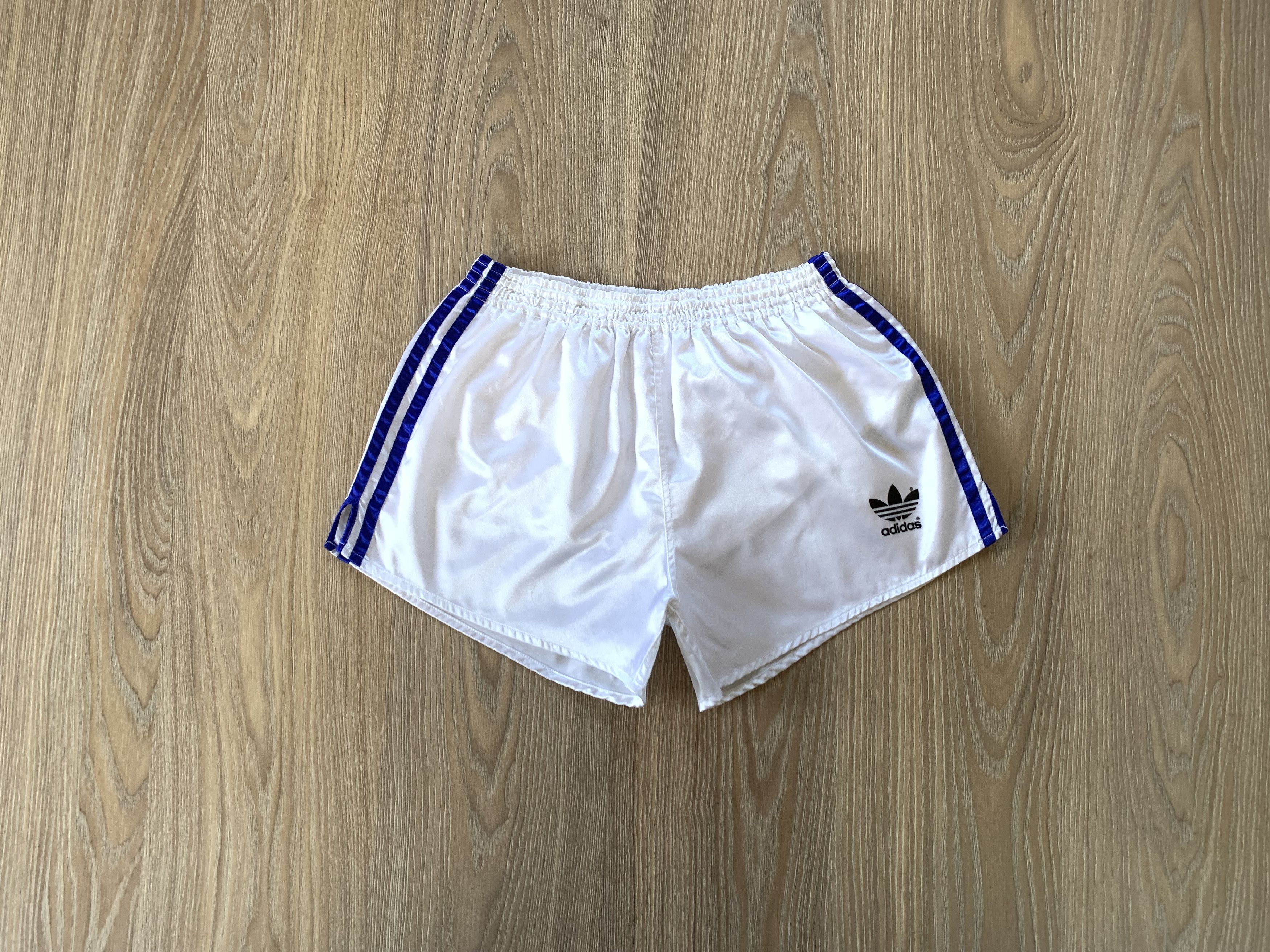 image of Vintage Adidas Originals White Retro Shorts, Men's (Size 30)