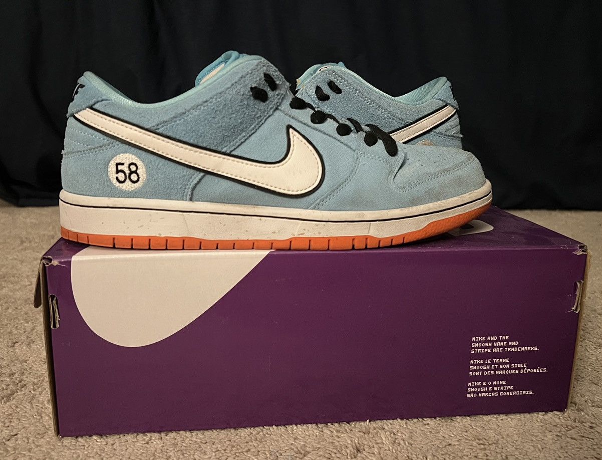 Nike Nike SB Dunk Low Club 58 Gulf Size US 9 / EU 42 - 1 Thumbnail