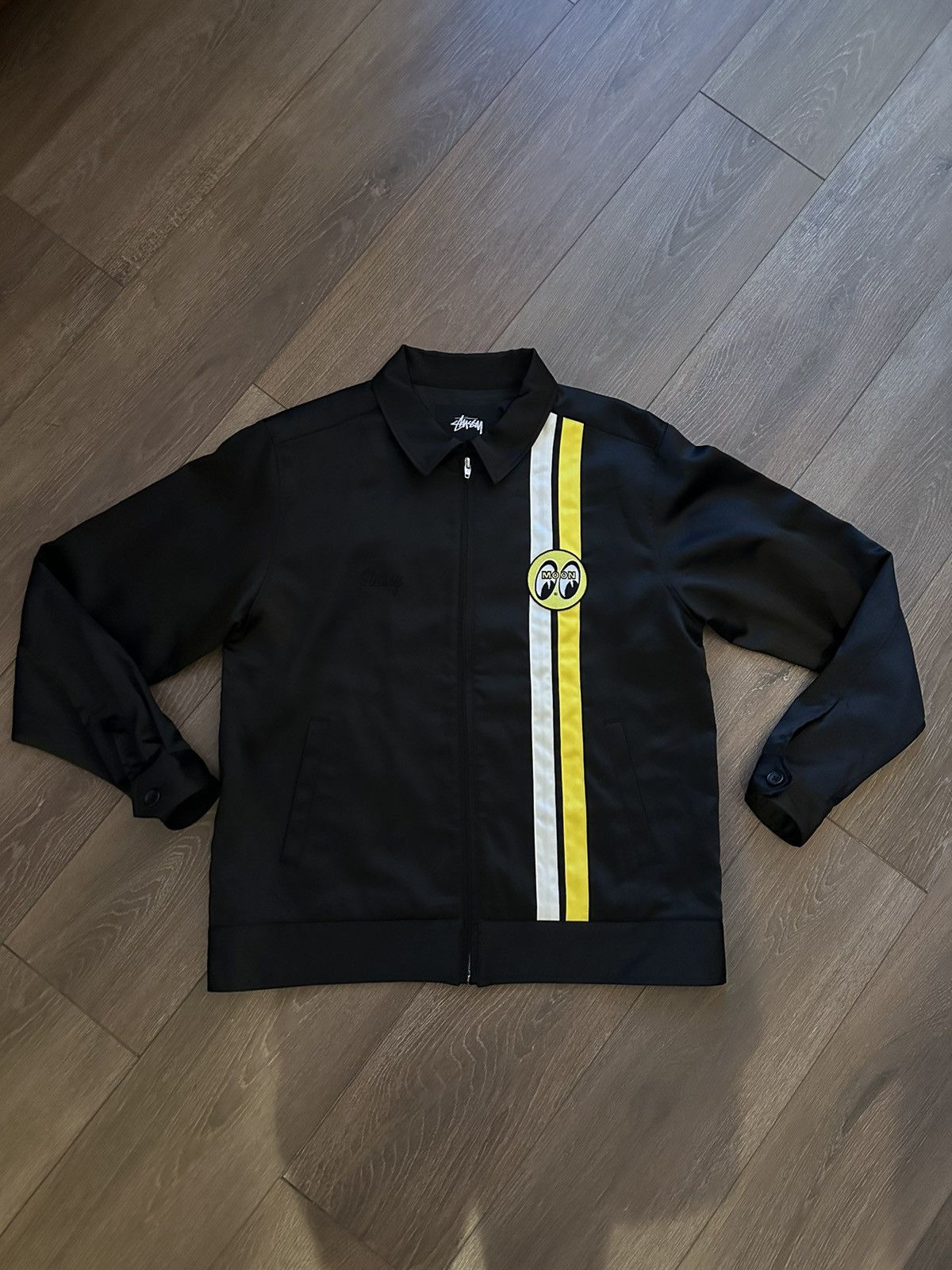 Stussy track jacket online Large