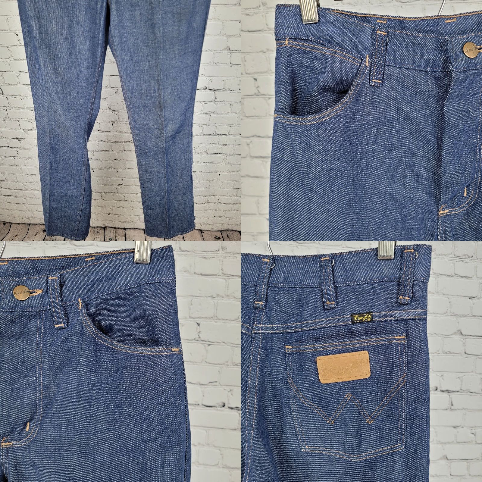 Wrangler VINTAGE Wrangler Jeans Bootcut Denim Blue Medium Wash 28x34 Men Size US 28 / EU 44 - 8 Thumbnail