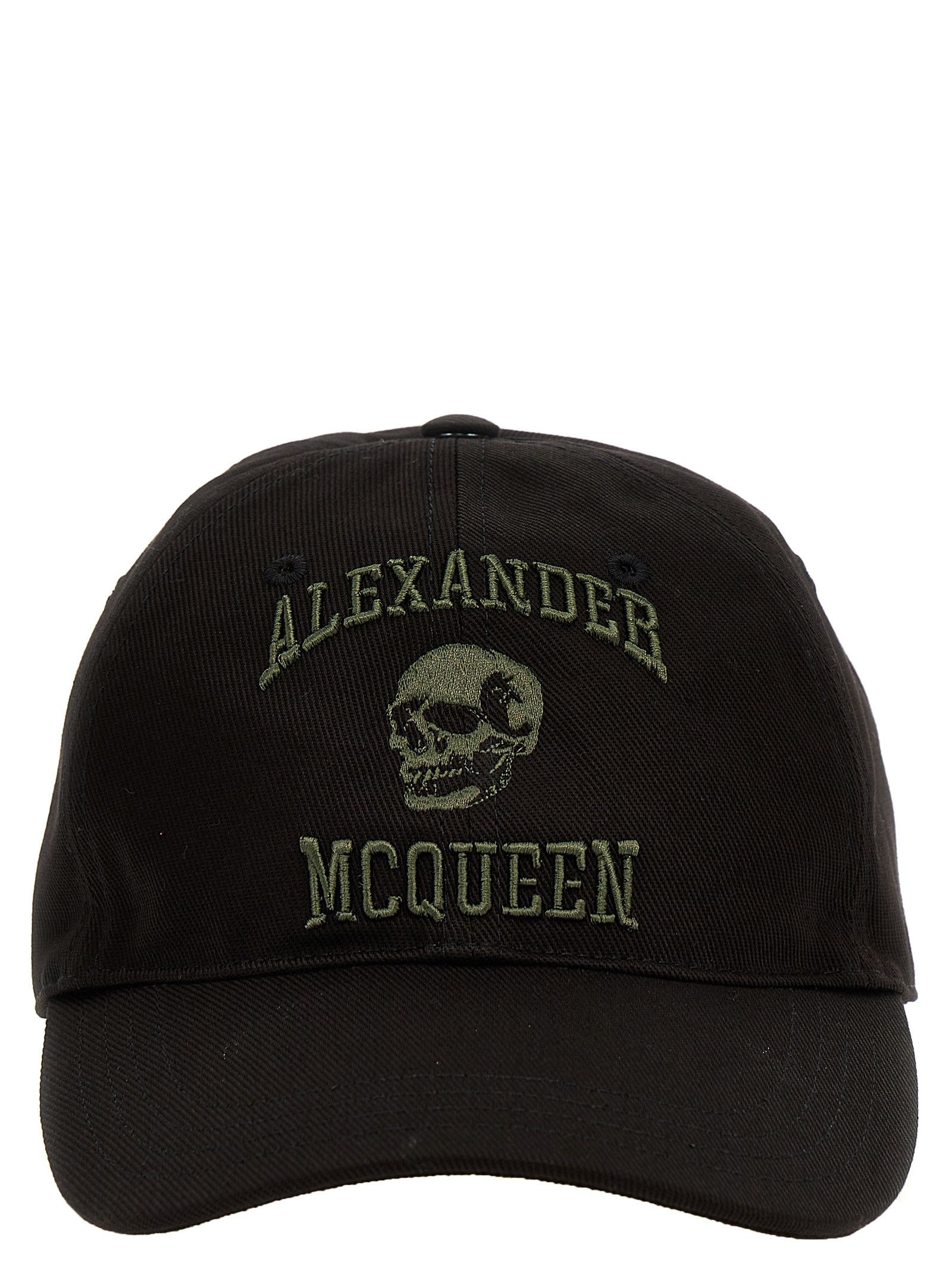 Alexander McQueen 'Varsity Skull' Cap Size ONE SIZE - 1 Thumbnail