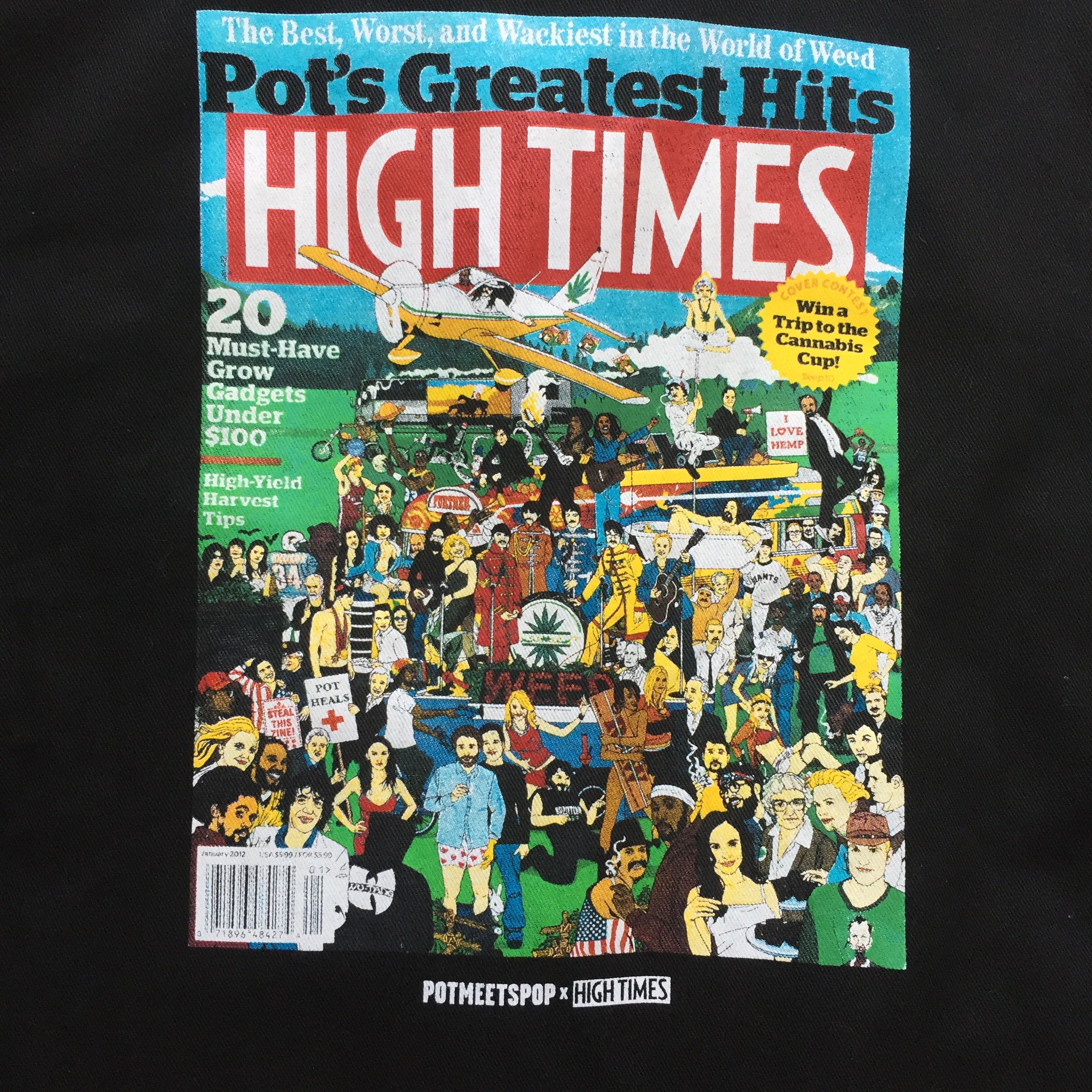 Vintage Pot Meets Pop x High Times Magazine FW 24 Work Jacket Size US L / EU 52-54 / 3 - 5 Thumbnail