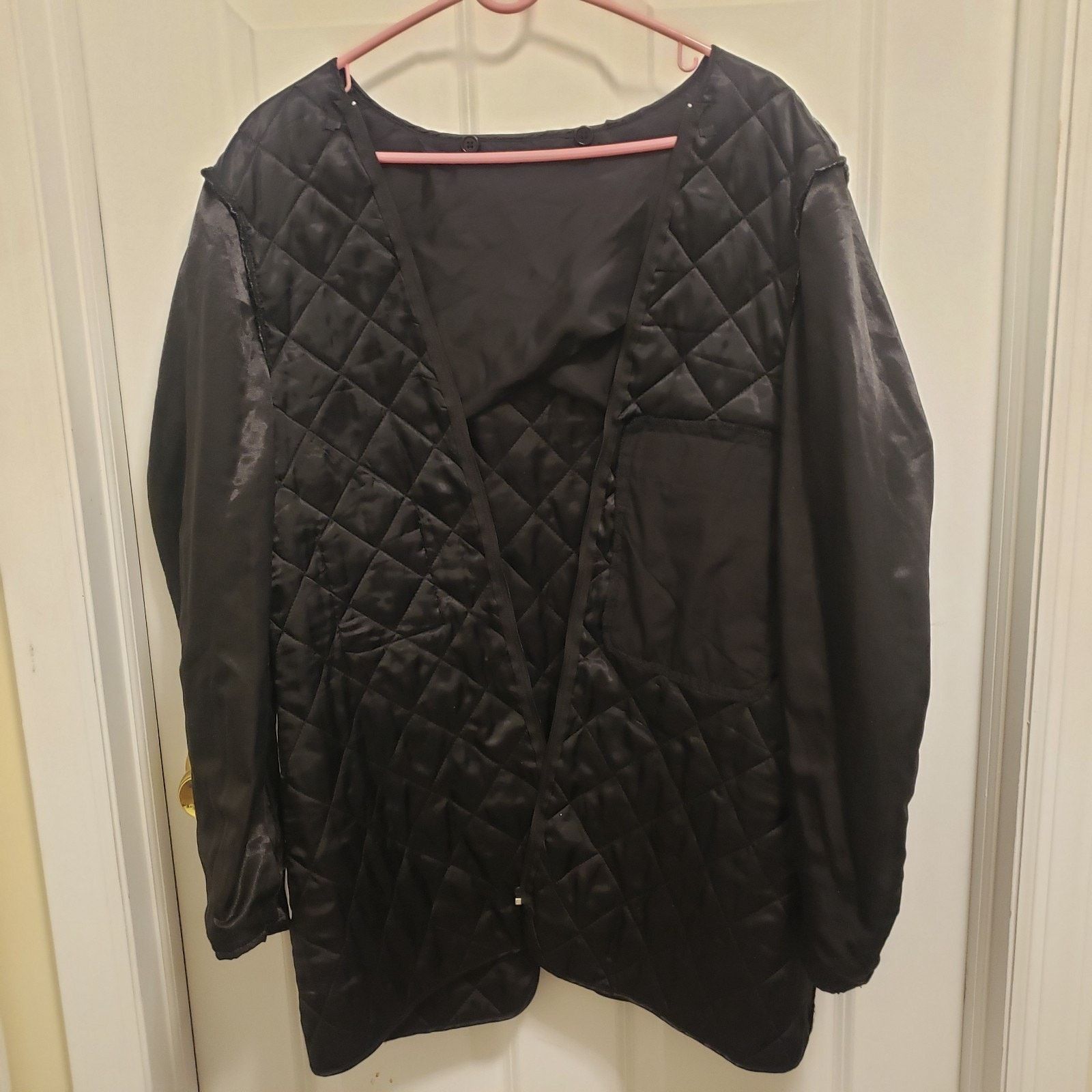 Tom James Tom James MidLength Raincoat Removable Quilted Liner Black Size US XXL / EU 58 / 5 - 13 Thumbnail