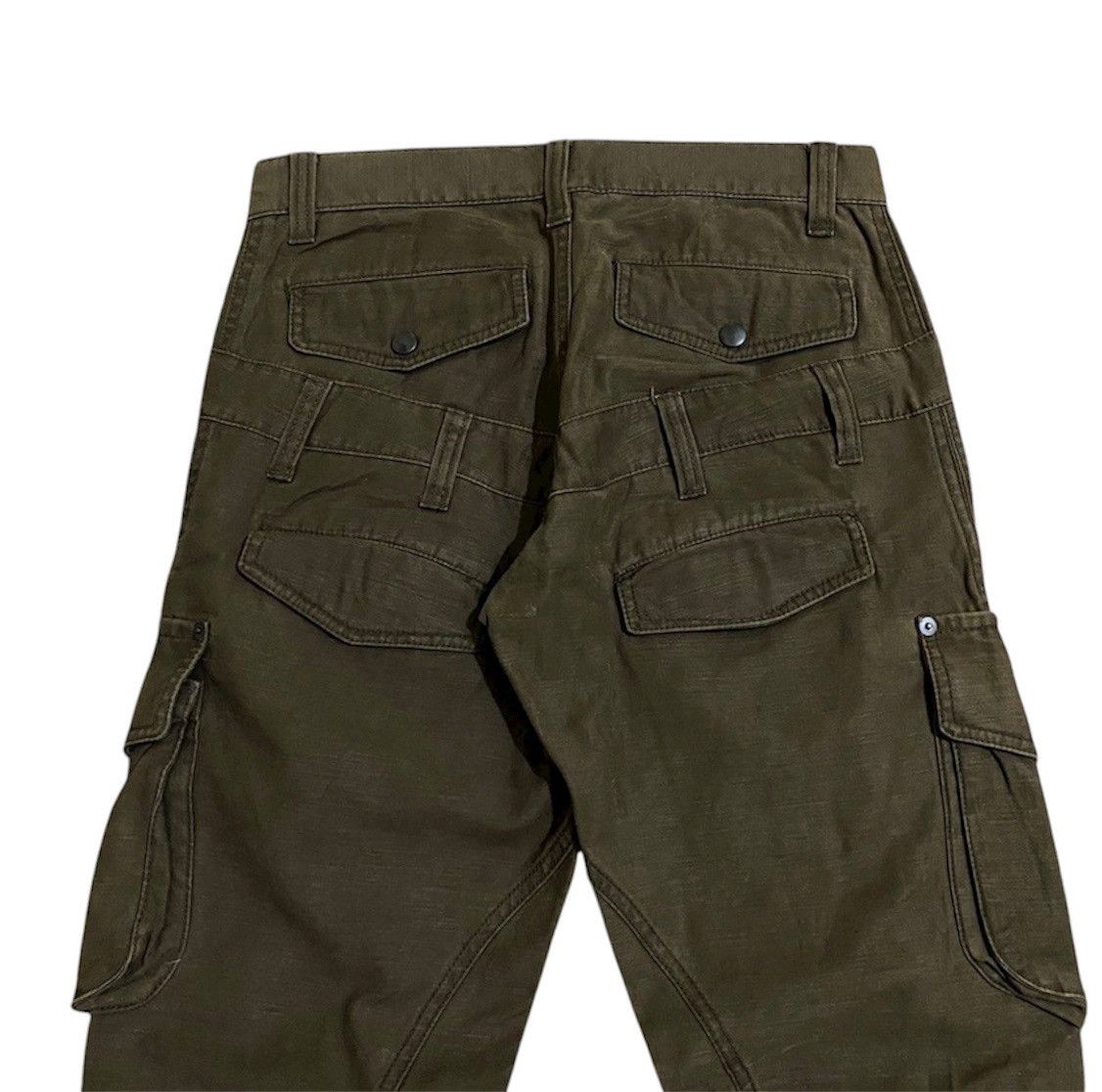 If Six Was Nine Vtg Tete Homme Cargo Pant Size US 30 / EU 46 - 4 Thumbnail