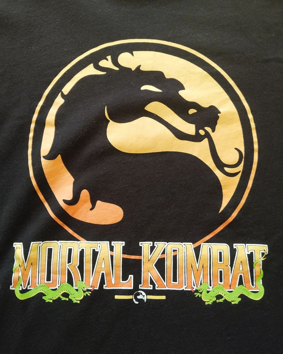 Anime × The Game Mortal Kombat Graphic Logo Official Game Tees Size US S / EU 44-46 / 1 - 2 Thumbnail