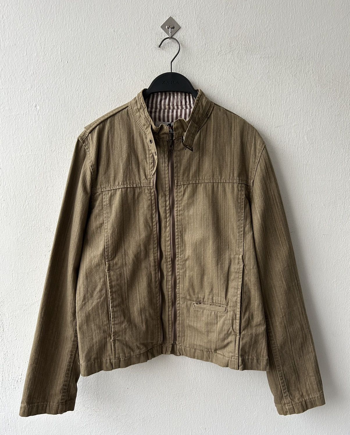 If Six Was Nine Rare Zipper Bondage Jungle Jacket Size US M / EU 48-50 / 2 - 1 Thumbnail