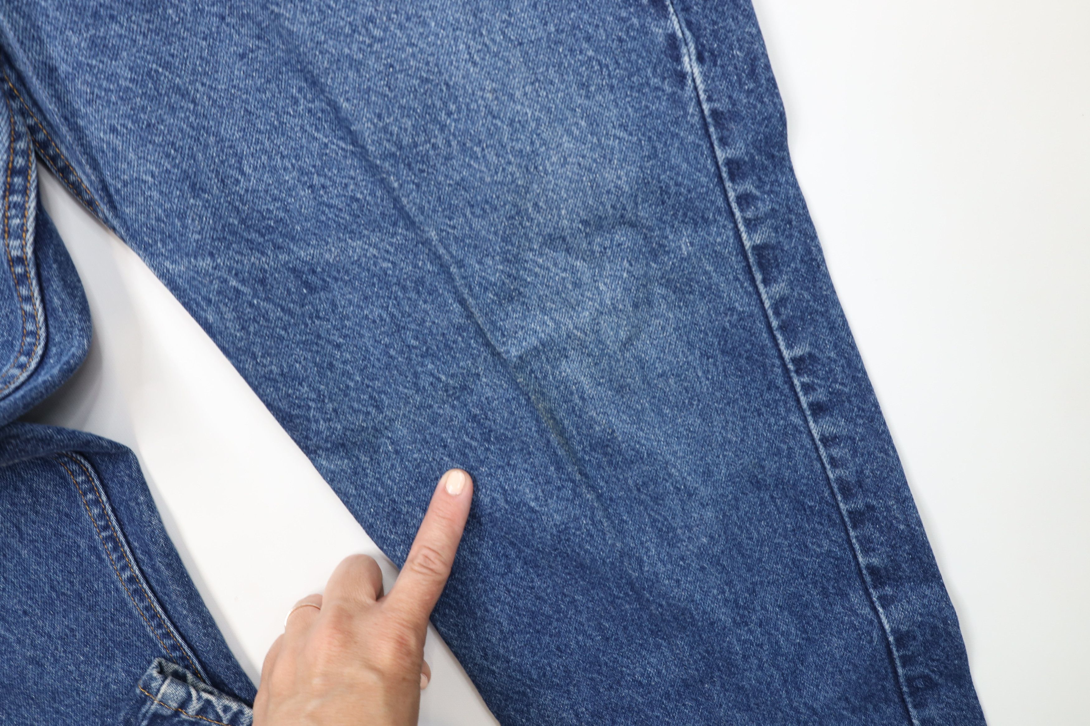Levi's Vintage 90s Levis 505 Orange Tab Straight Leg Denim Jeans Size US 40 / EU 56 - 6 Thumbnail