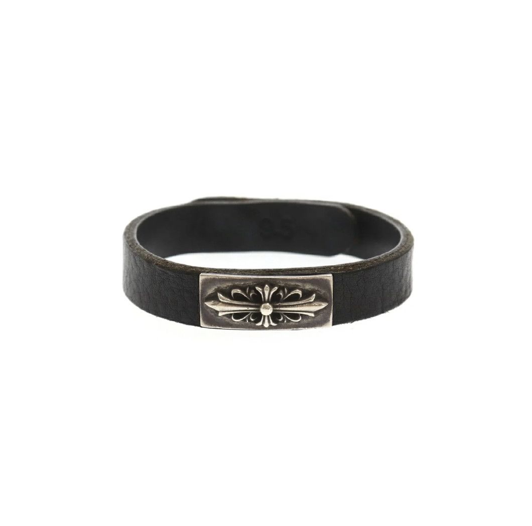 Chrome Hearts CHROME HEARTS CROSS LEATHER BRACELET Size ONE SIZE - 2 Thumbnail