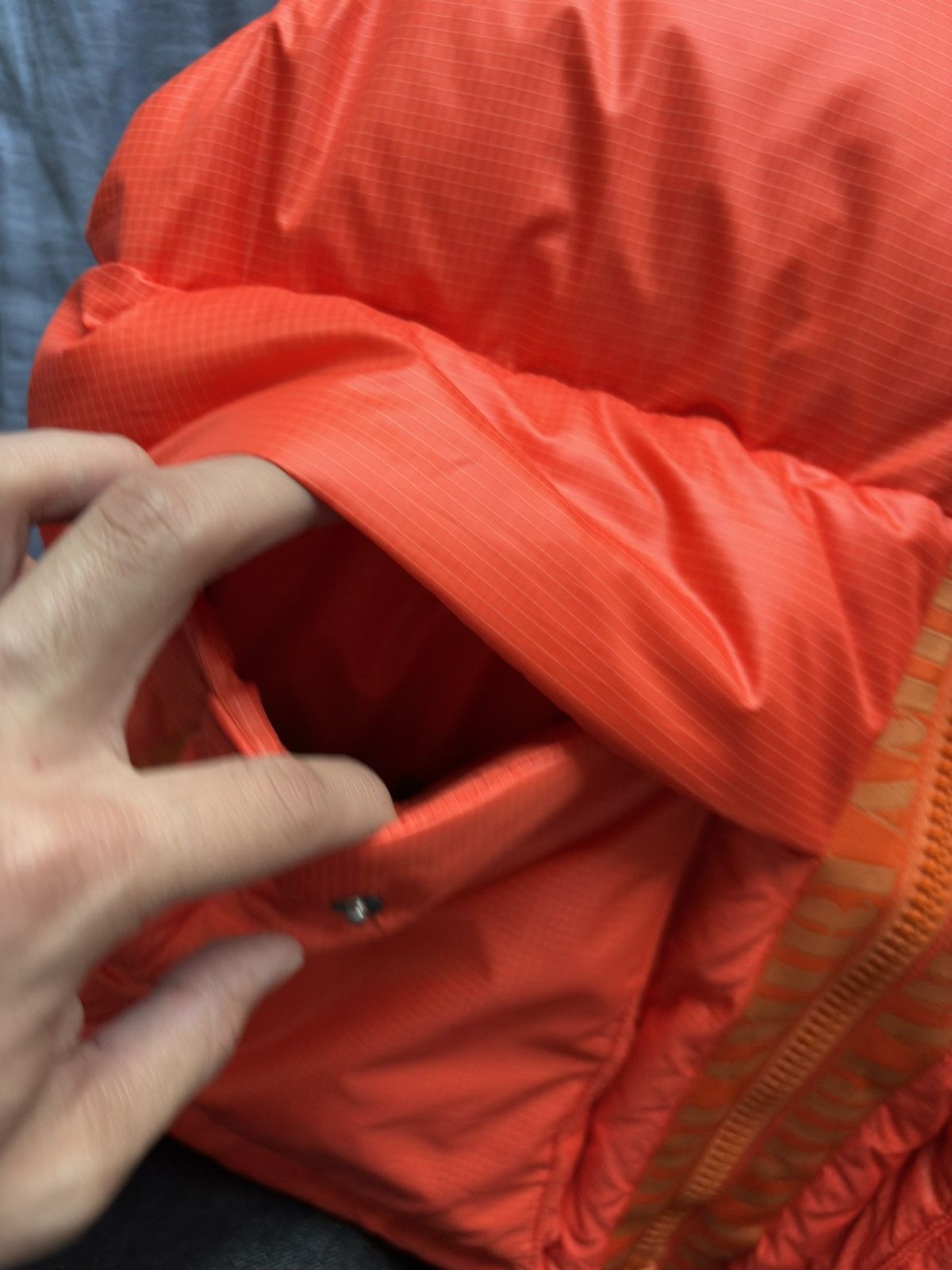 Amiri AMIRI Orange Down Gilet Padded Vest Jacket Size US M / EU 48-50 / 2 - 6 Thumbnail