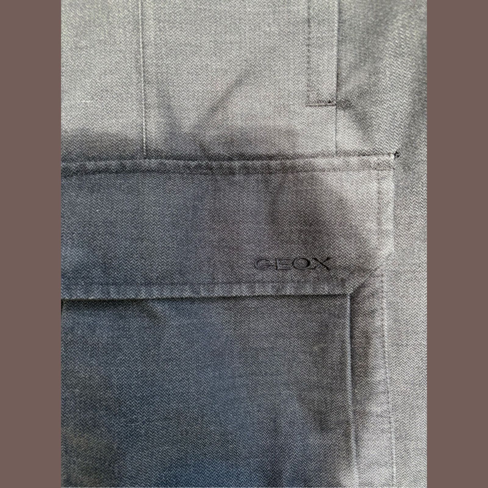 Geox VTG Utility Jacket | Geox Respira Techwear Charcoal Gorpcore Size US L / EU 52-54 / 3 - 3 Thumbnail