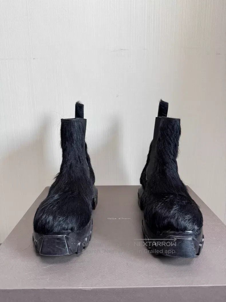 Rick Owens Rick Owens Cow hair Bozo octopus boots Size US 6.5 / IT 36.5 - 3 Thumbnail